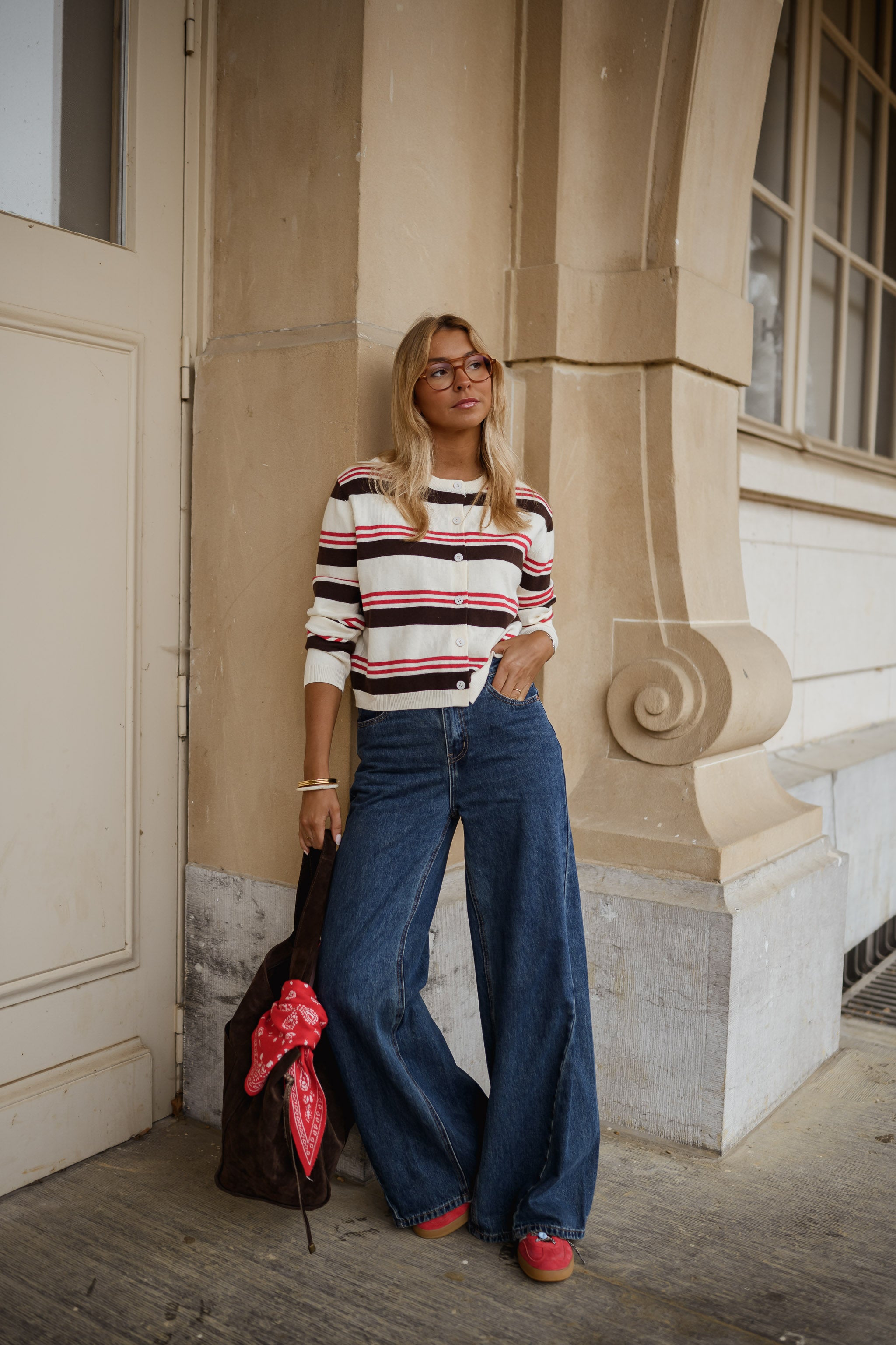 Ecru Jessica Cardigan