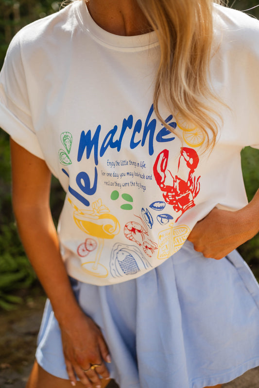 Ecru Marche T-shirt