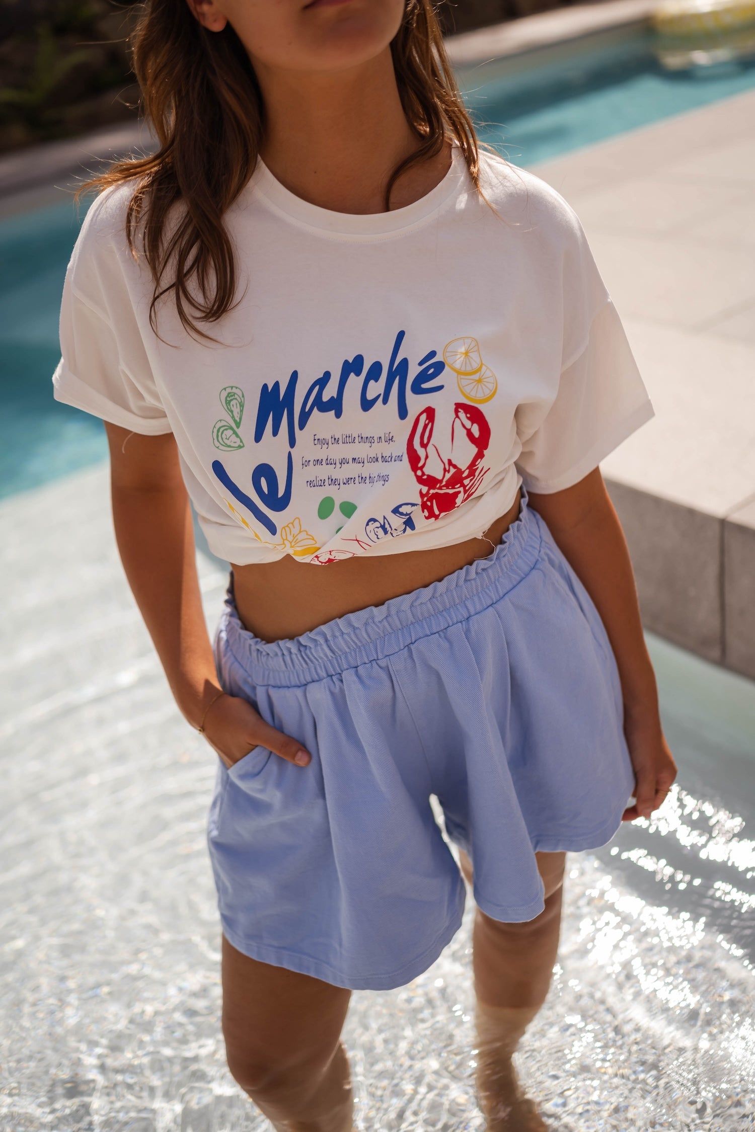 Ecru Marche T-shirt
