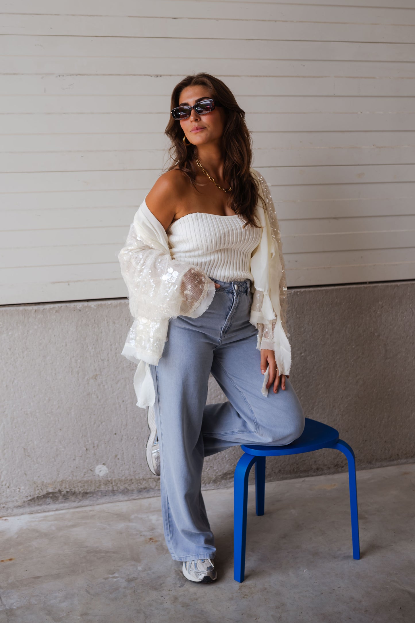 Ecru Hannah Cardigan