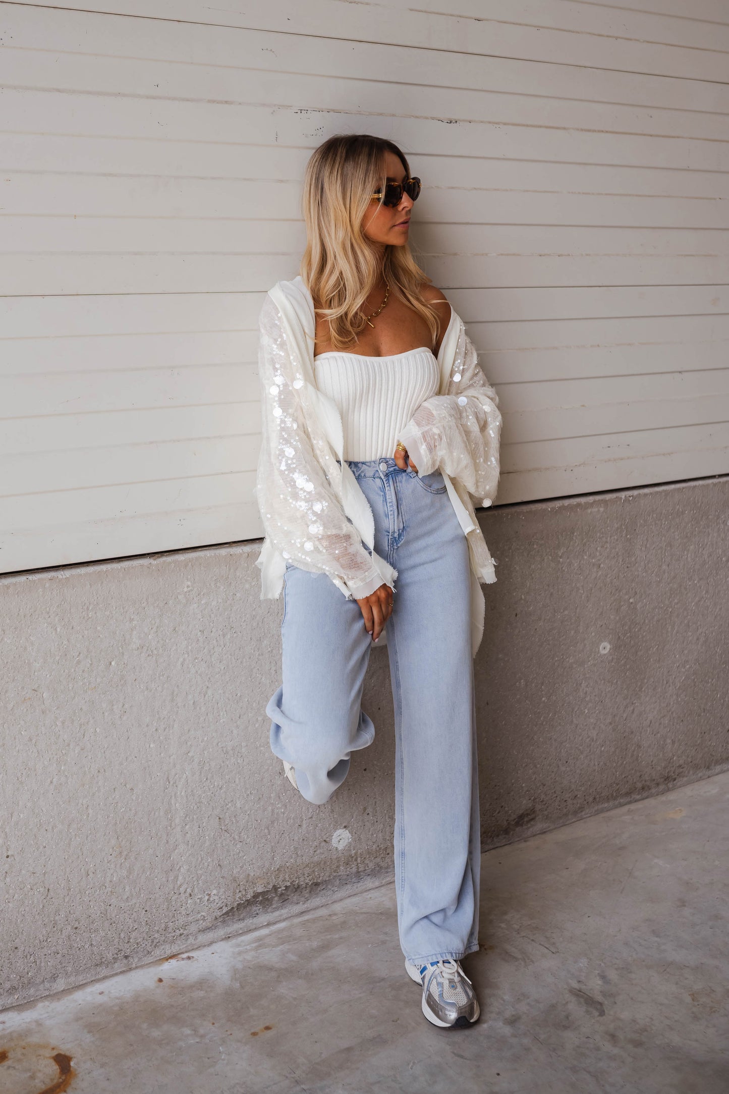 Ecru Hannah Cardigan