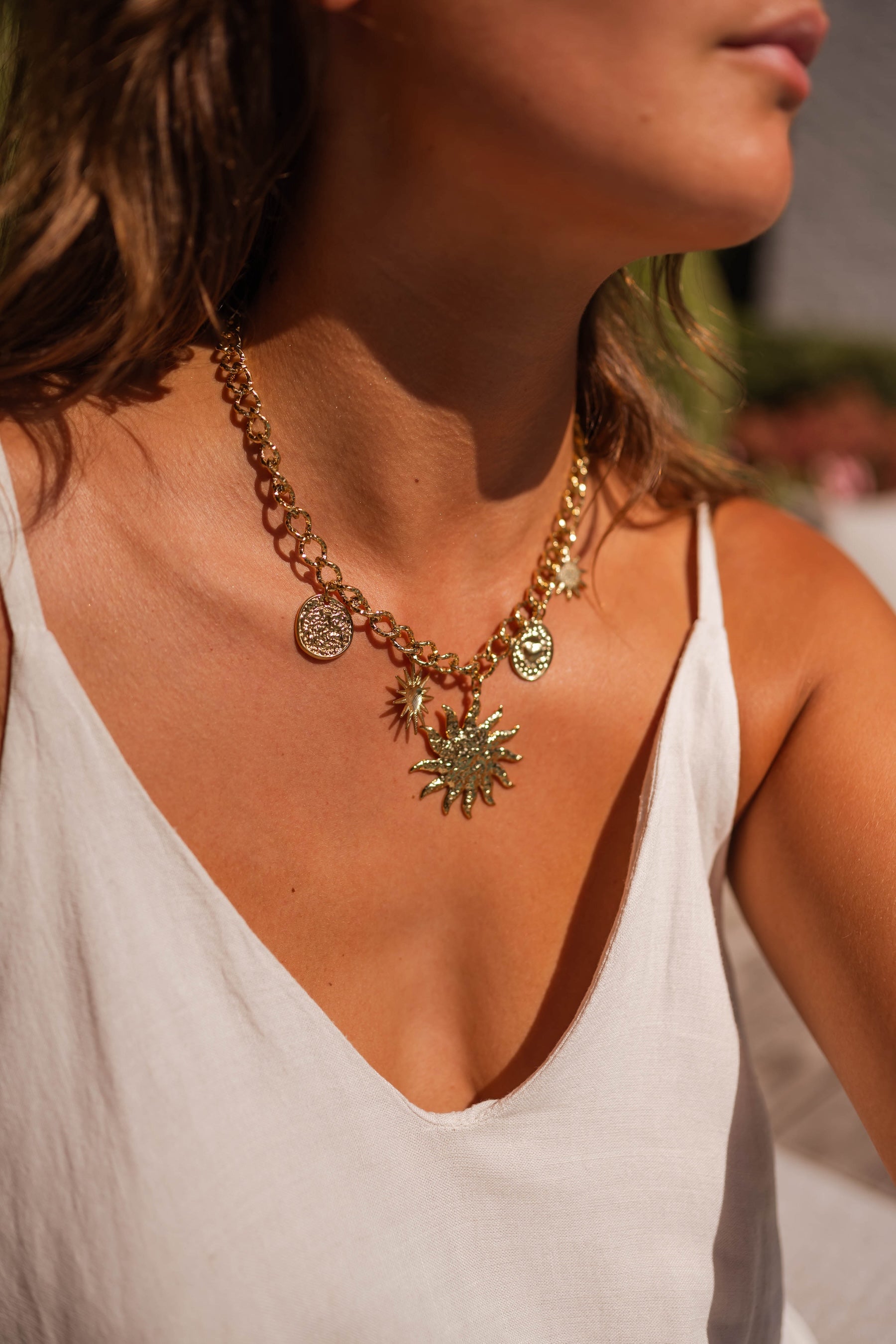 Golden Astri Necklace