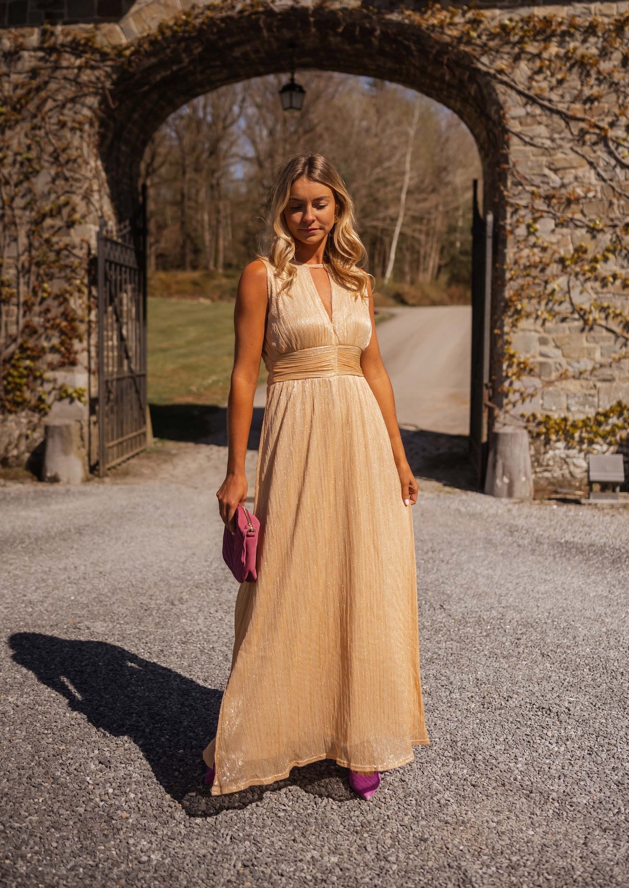 Golden Cloe Dress