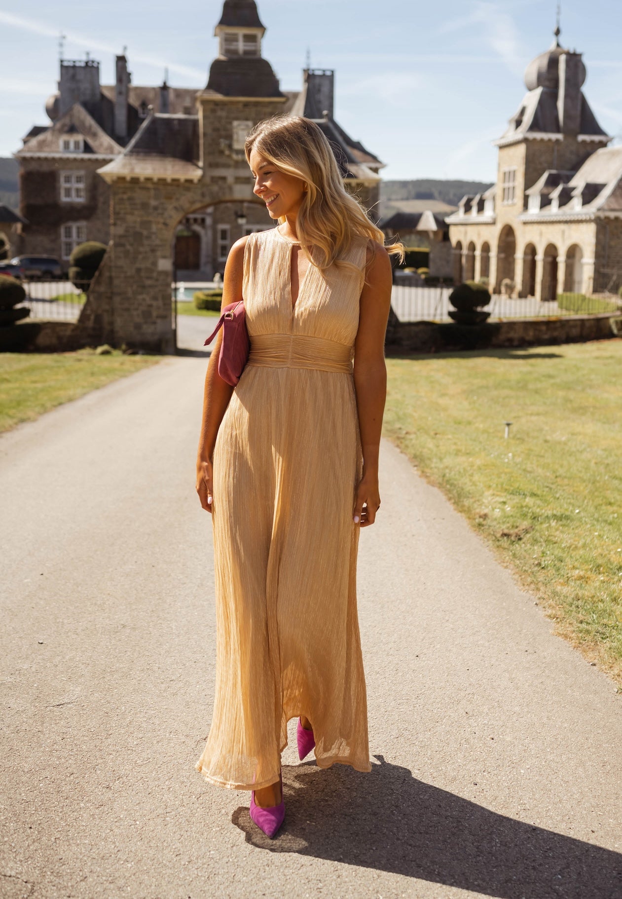 Golden Cloe Dress