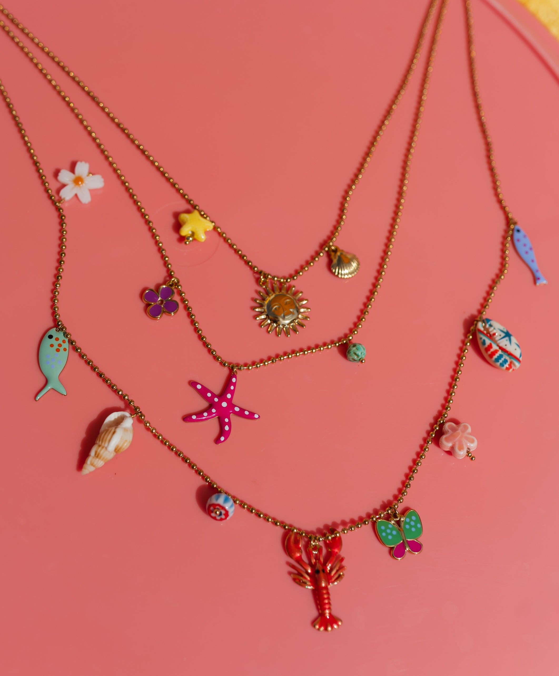 Golden Shika Necklace