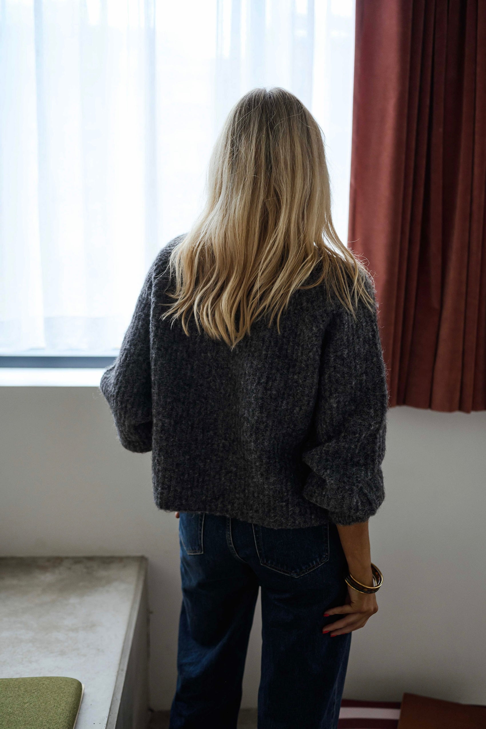 Grey Elony Cardigan