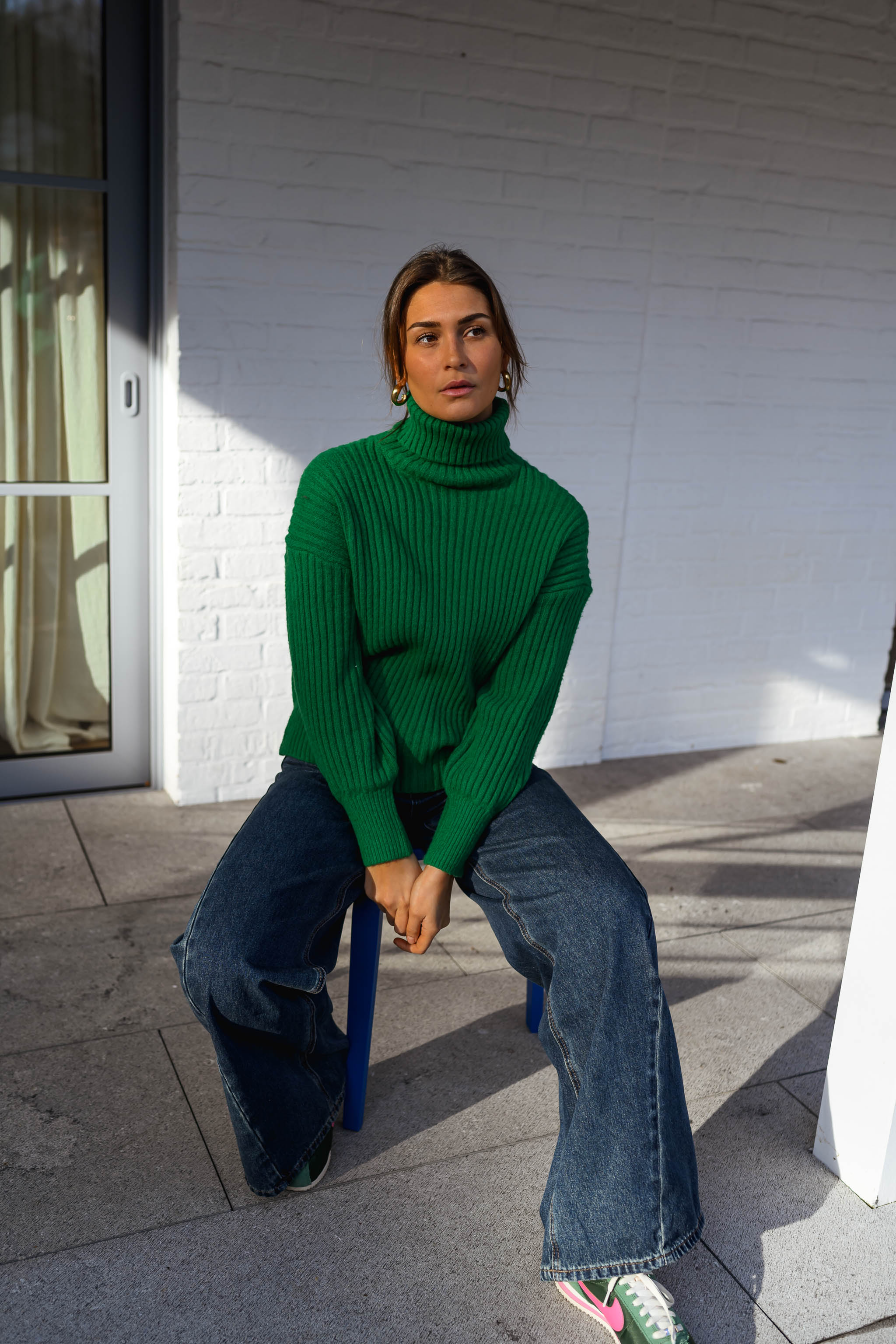 Green Belon Sweater
