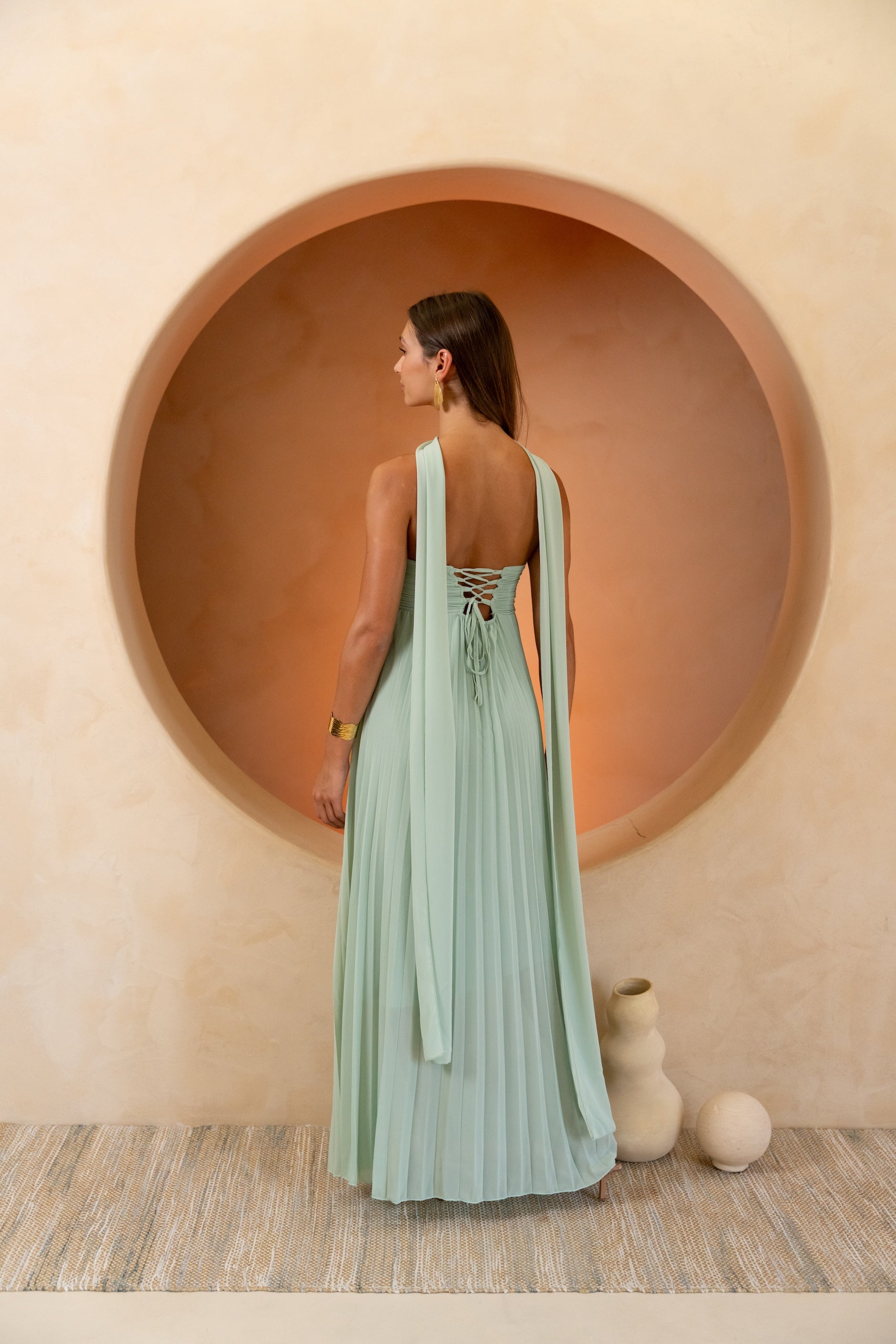 Aqua Green Martina Dress