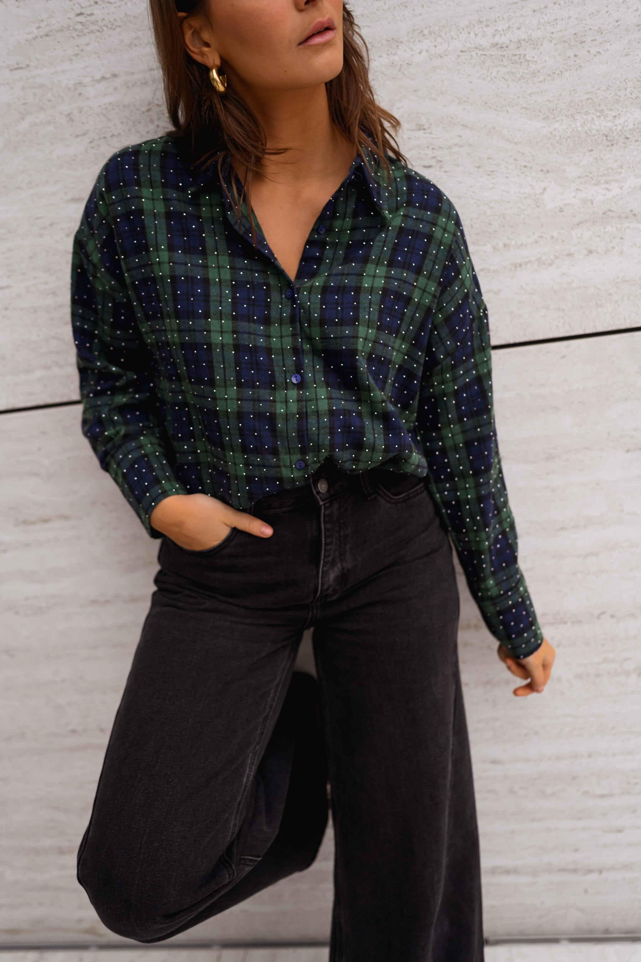 Green Plaid Dicki Shirt