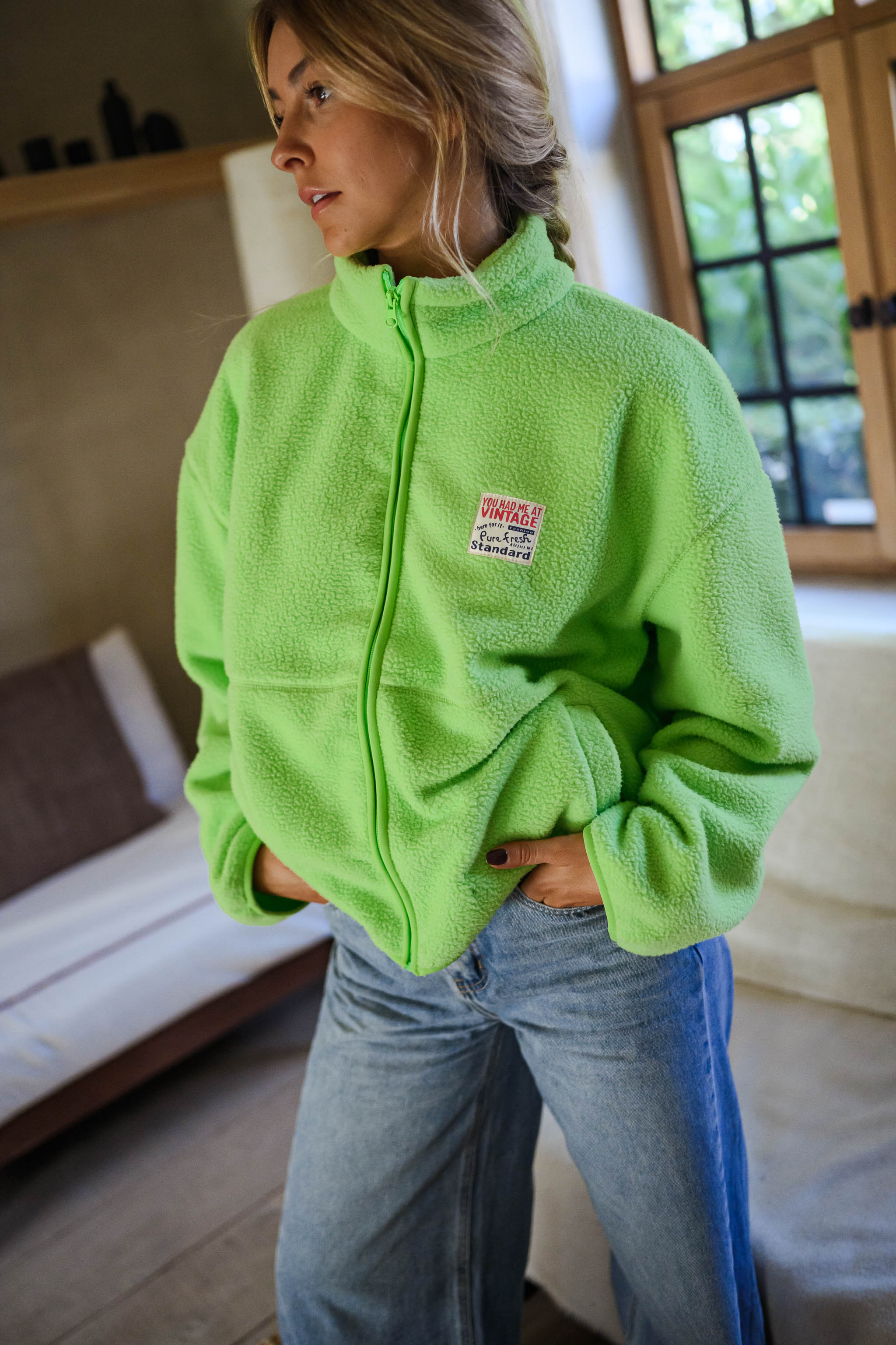 Green Sevan Fleece Jacket