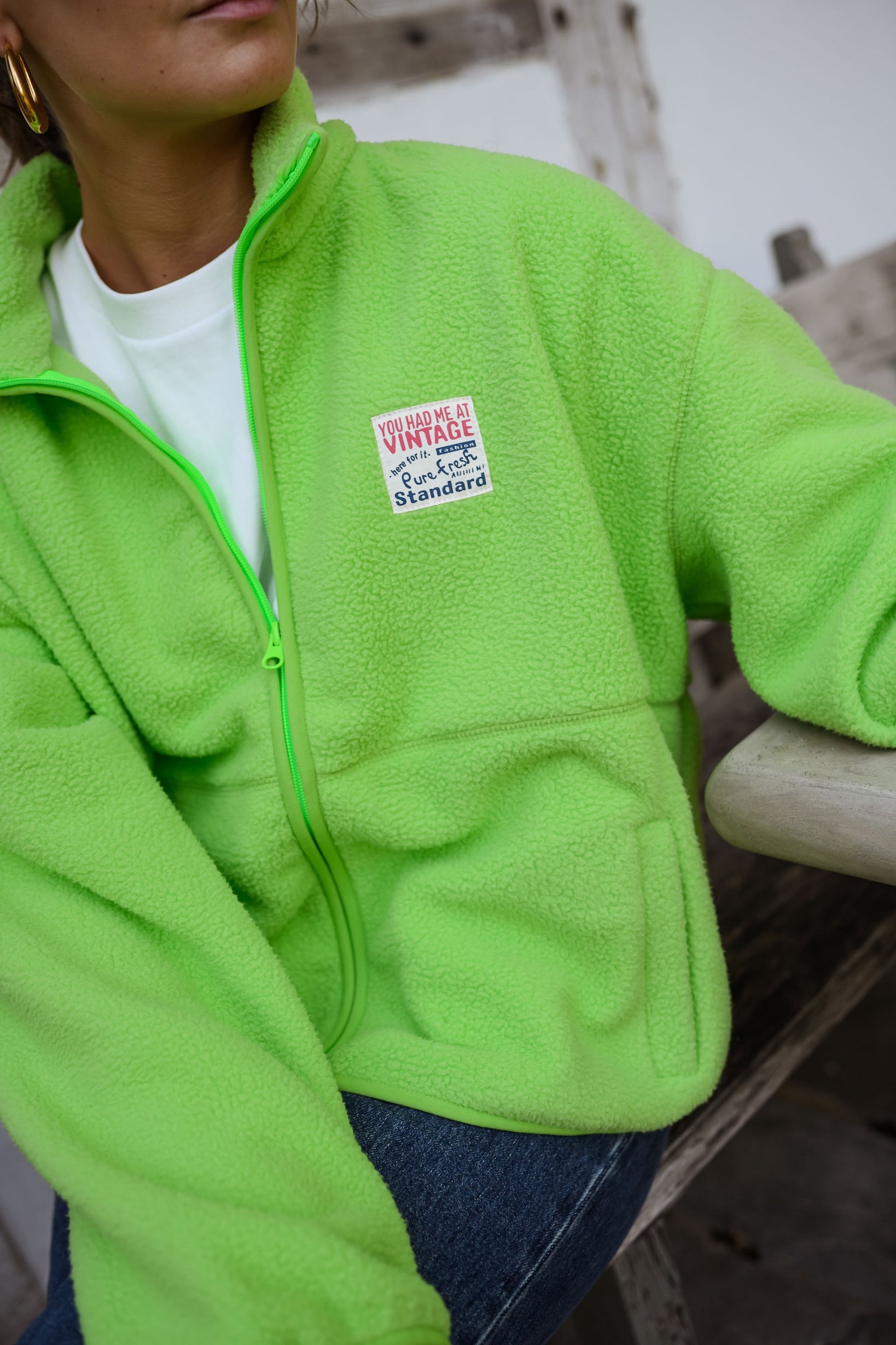 Green Sevan Fleece Jacket