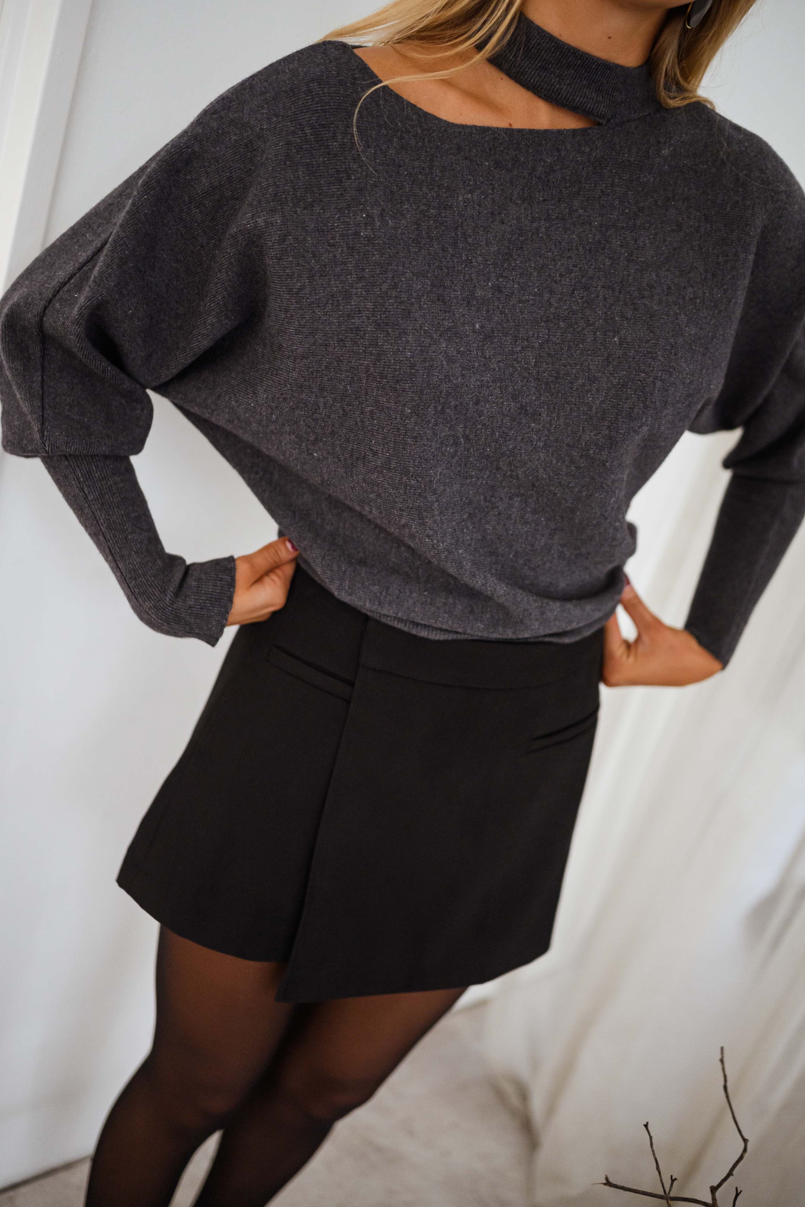 Grey Aiko Sweater