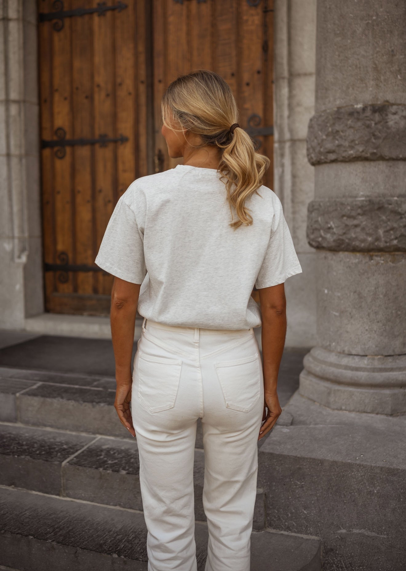 Grey Marguerite T-Shirt