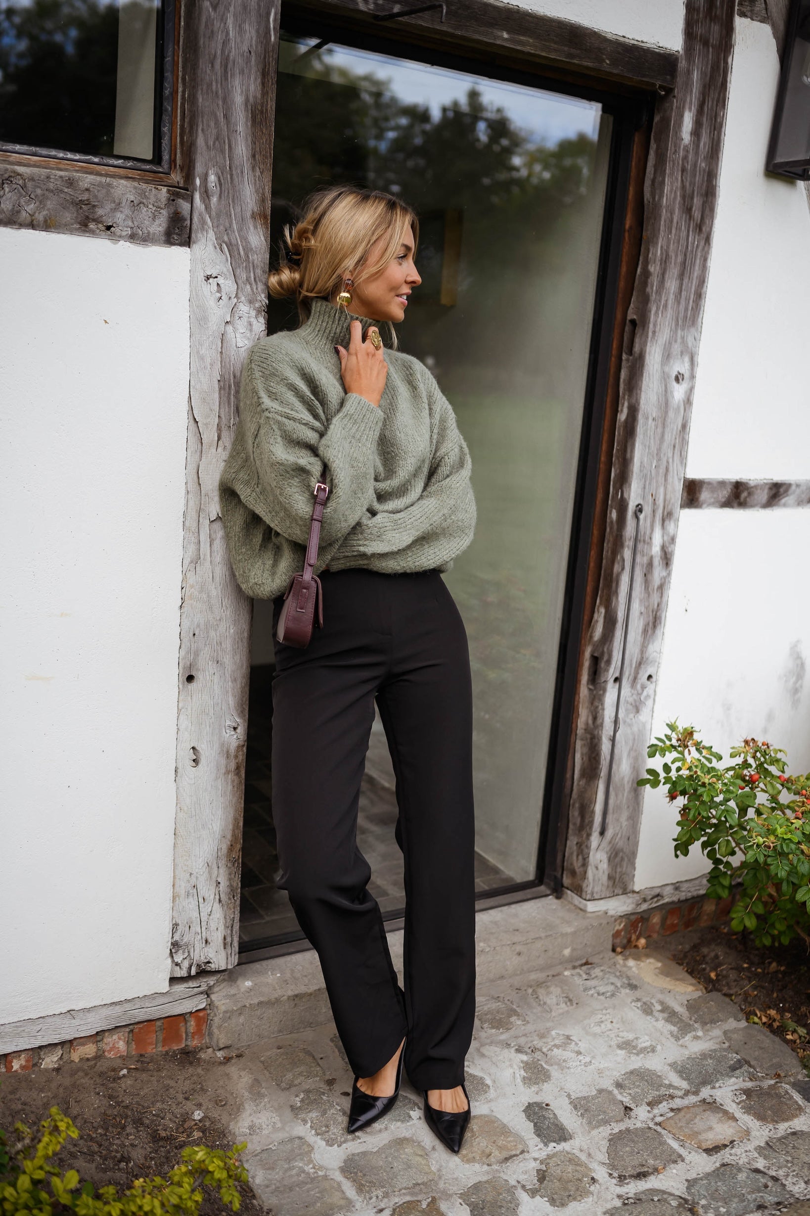 Khaki Angele Sweater