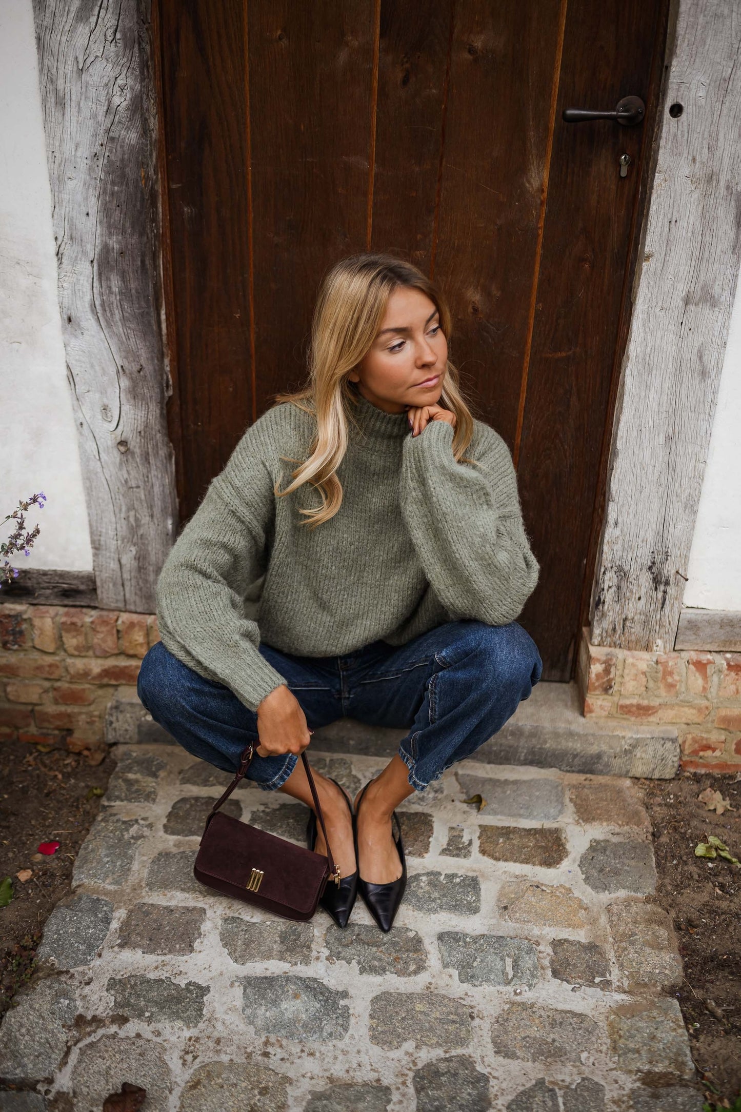 Khaki Angele Sweater