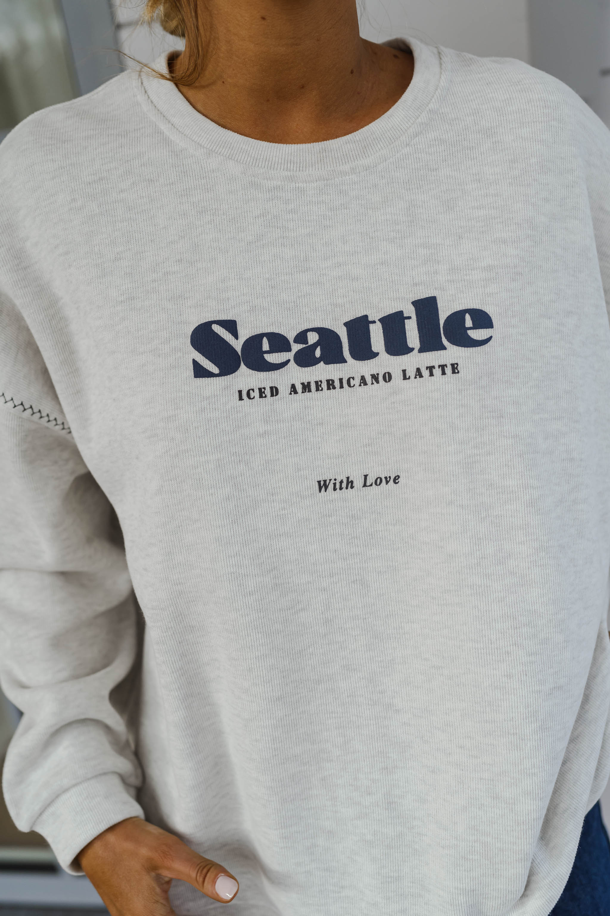 Grey Seattle Sweater