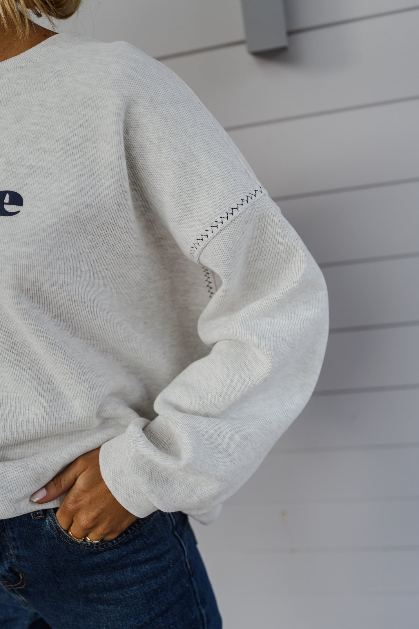 Grey Seattle Sweater