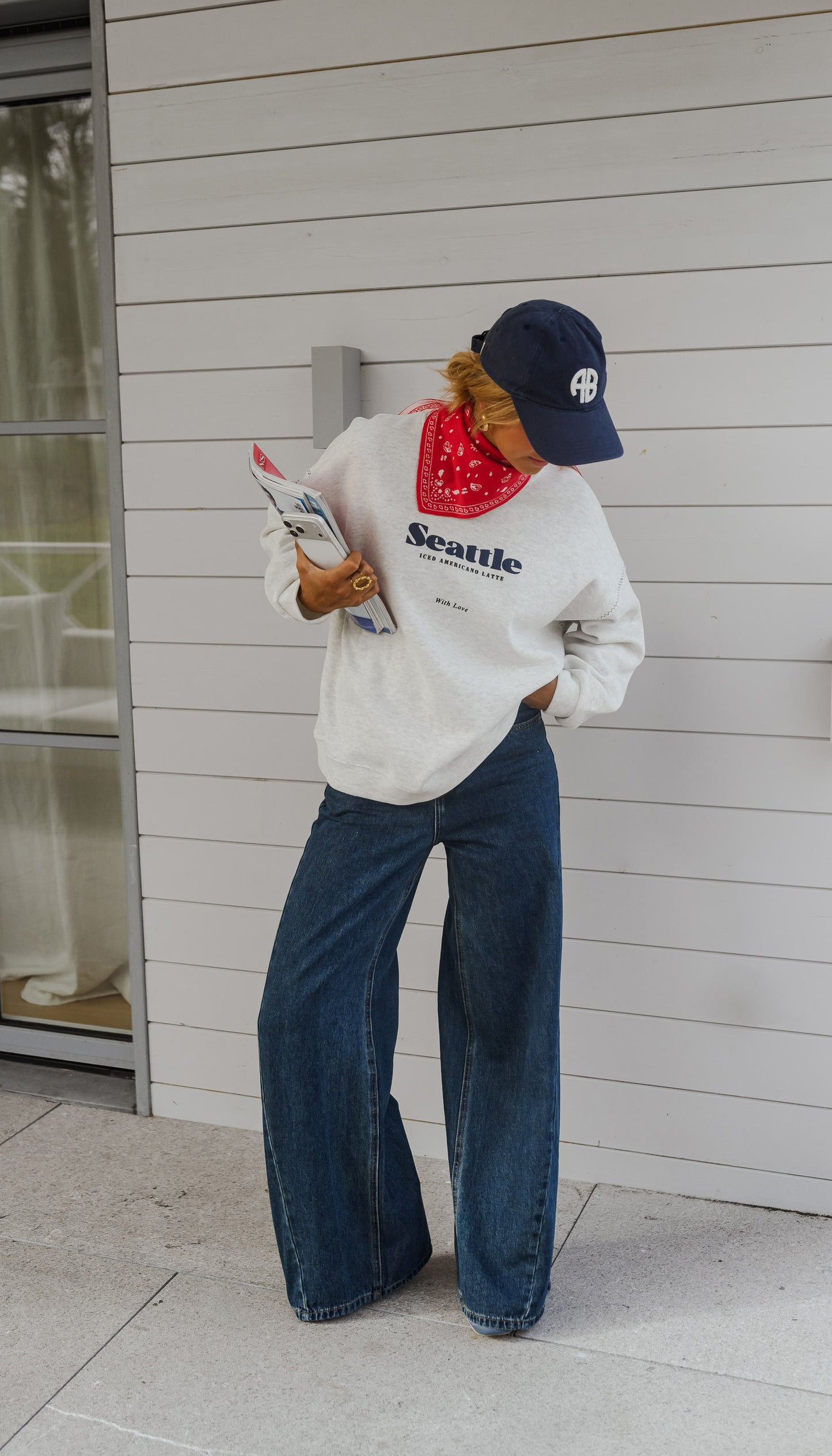 Grey Seattle Sweater