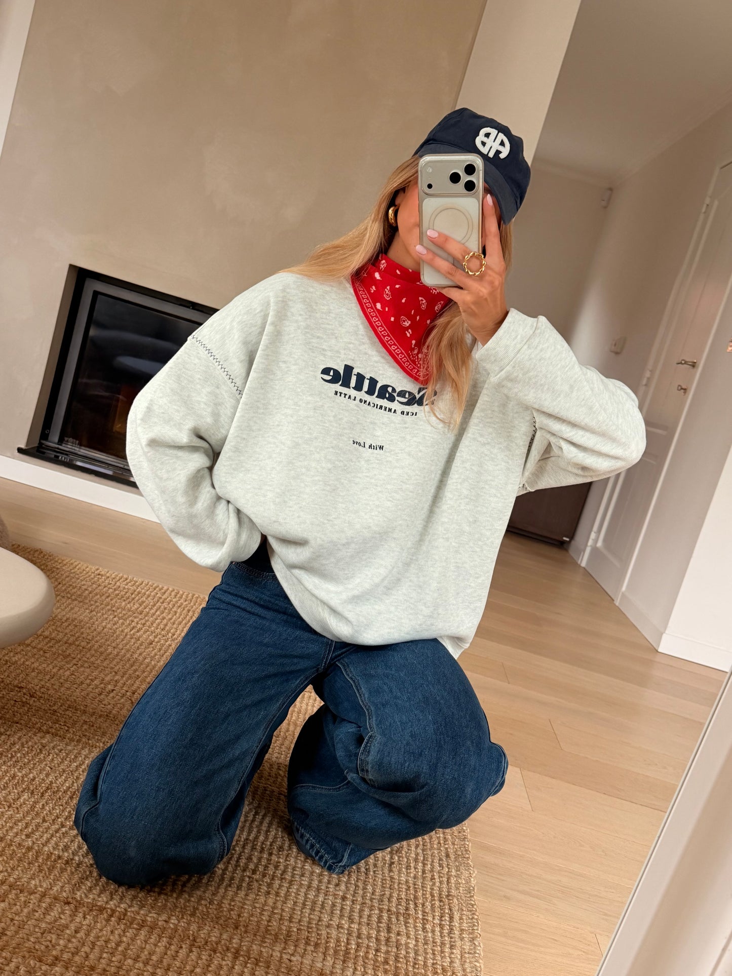 Grey Seattle Sweater