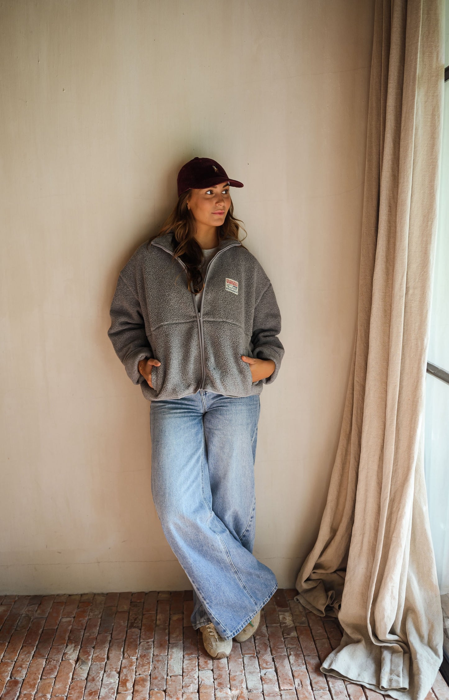 Grey Sevan Fleece Jacket