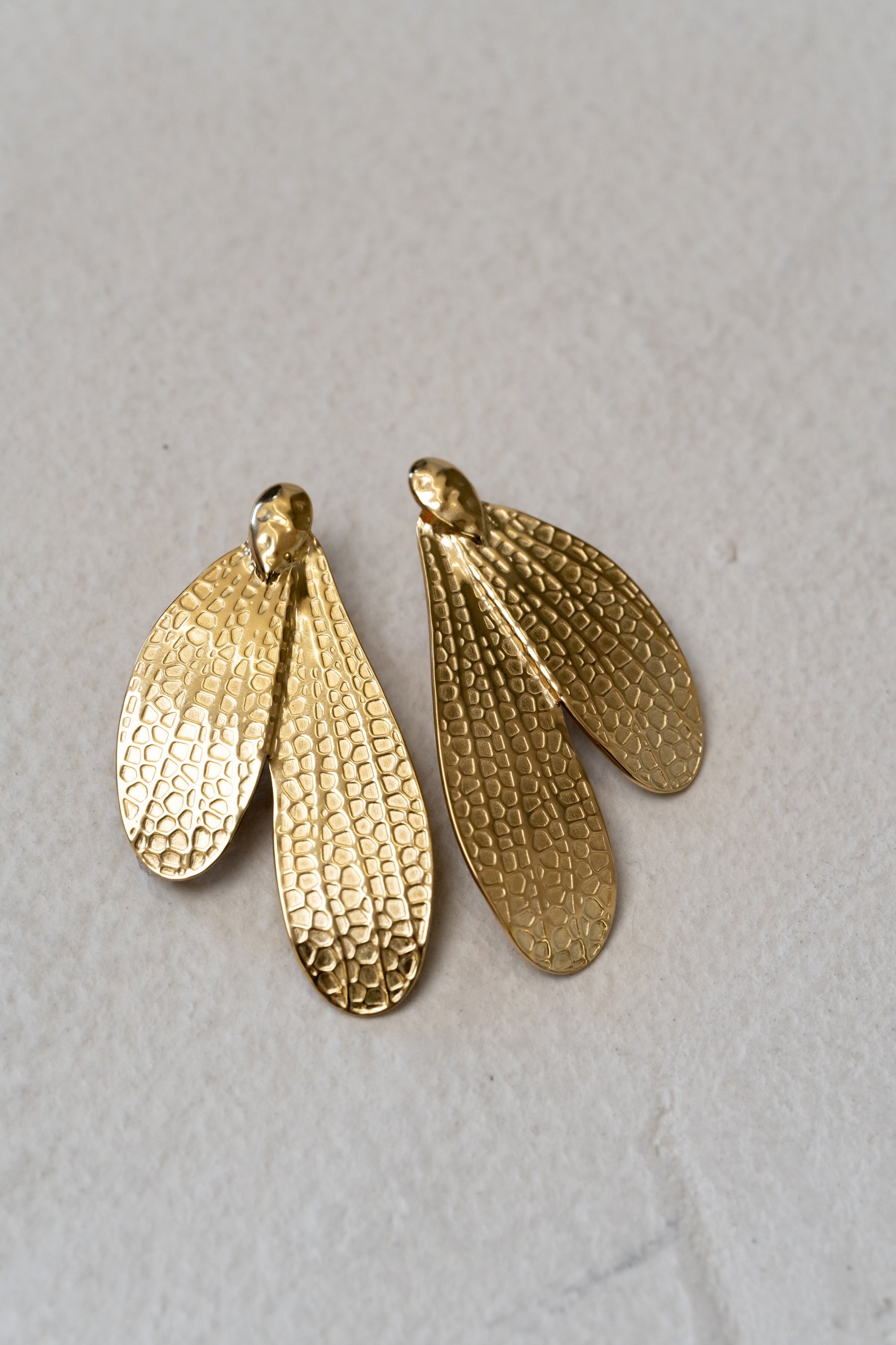 Golden Hymo Earrings