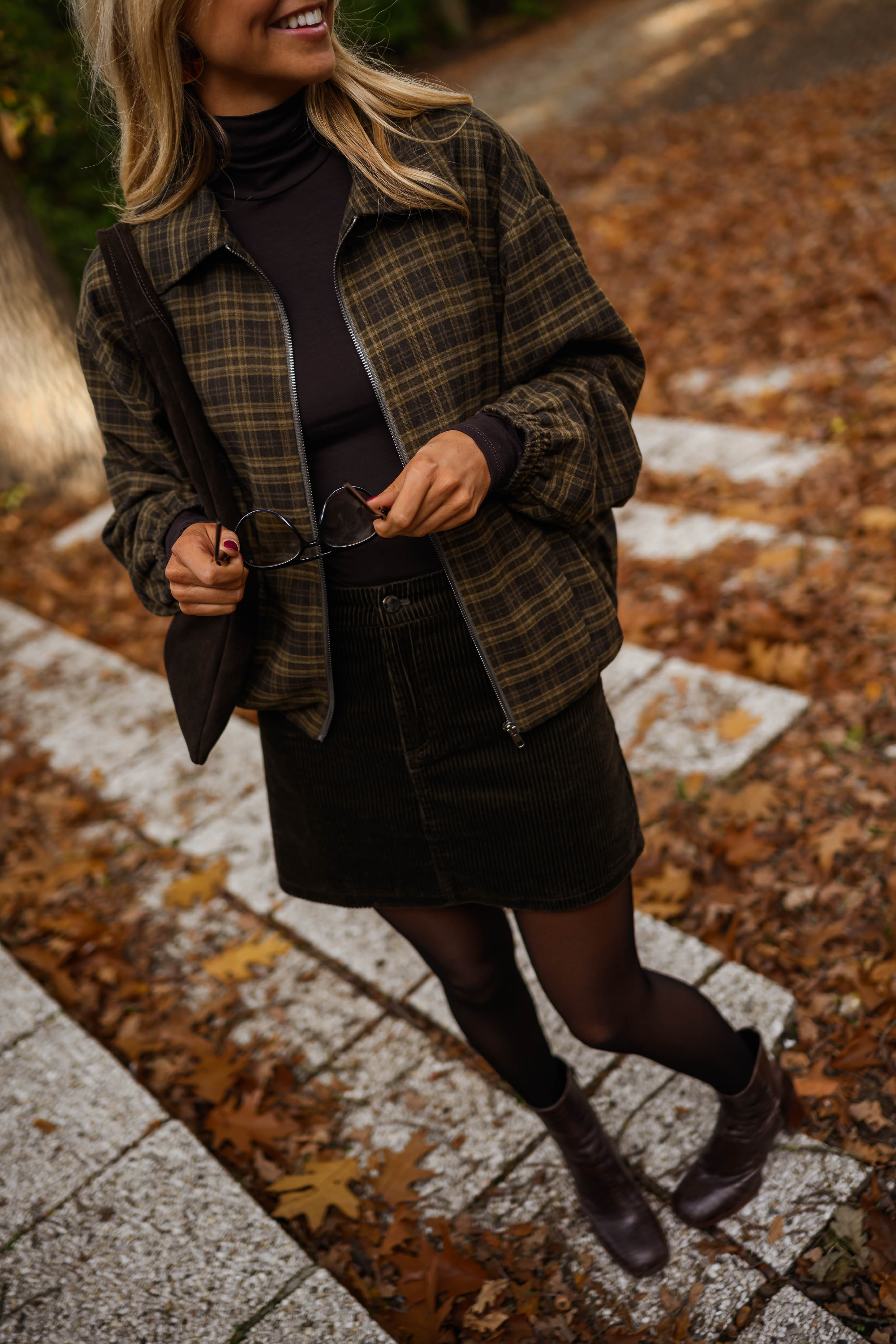 Khaki Frederik Skirt