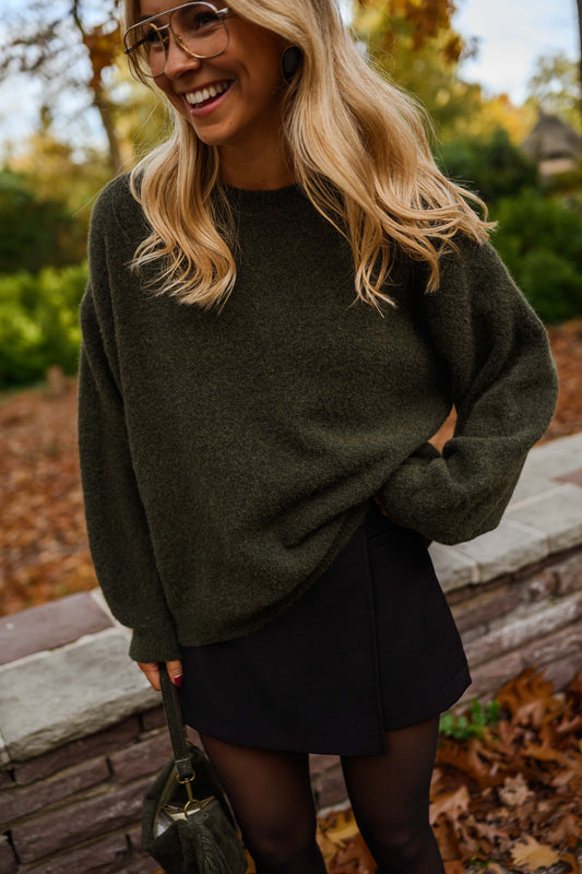 Khaki Jutta Sweater