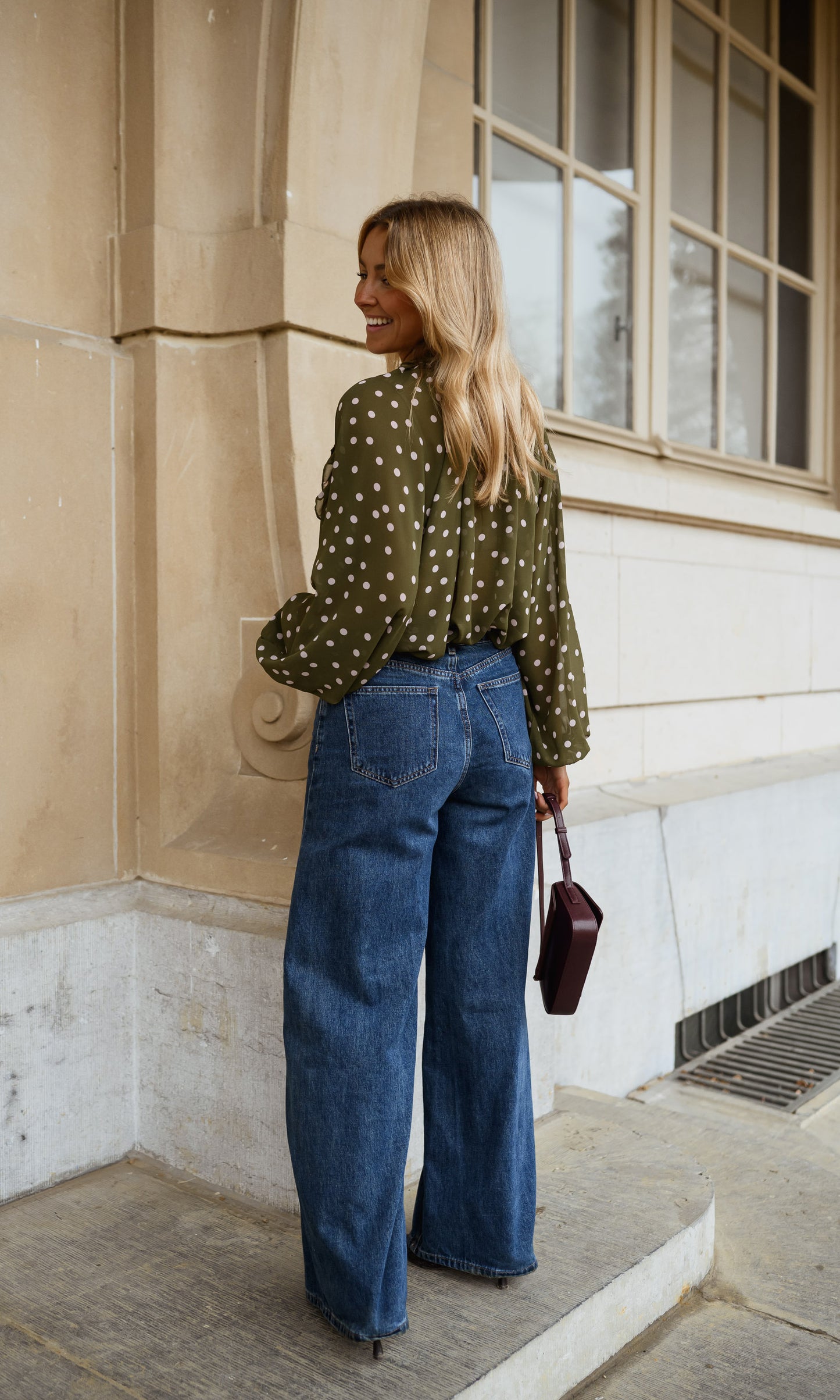 Khaki Alessia Blouse