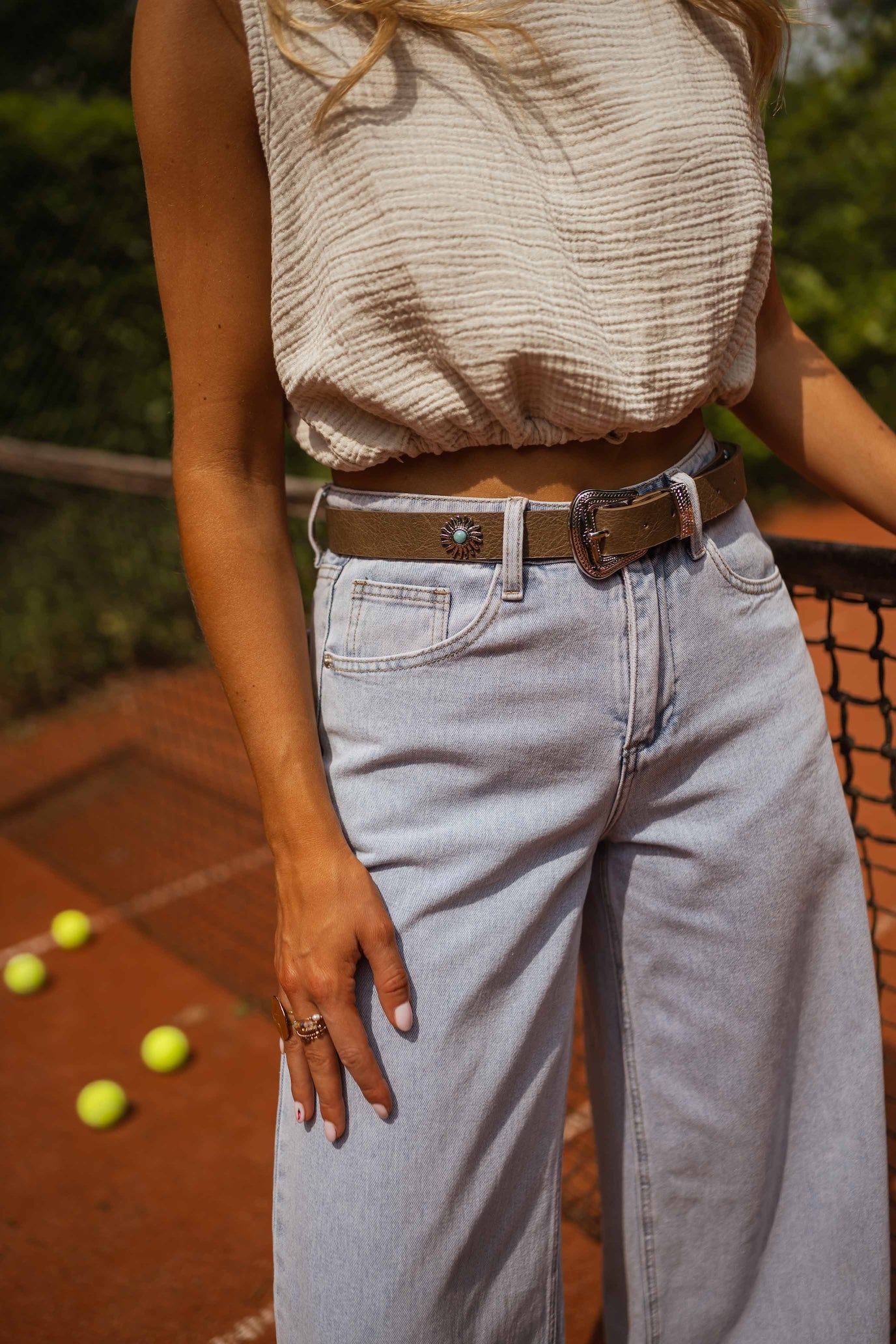 Khaki Ruy Belt