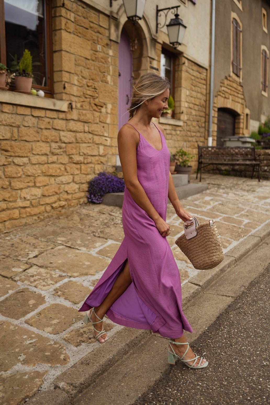 Mauve Clemence Dress