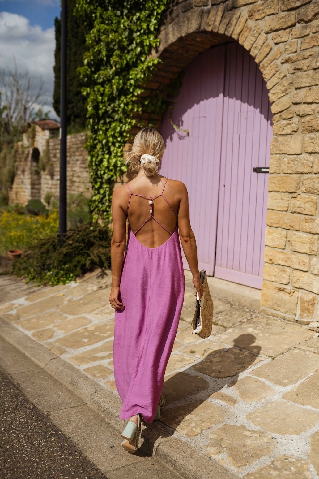 Mauve Clemence Dress