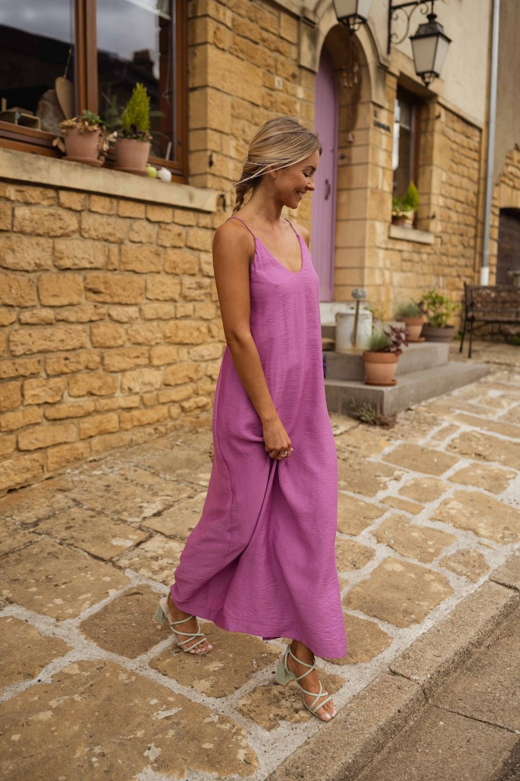 Mauve Clemence Dress