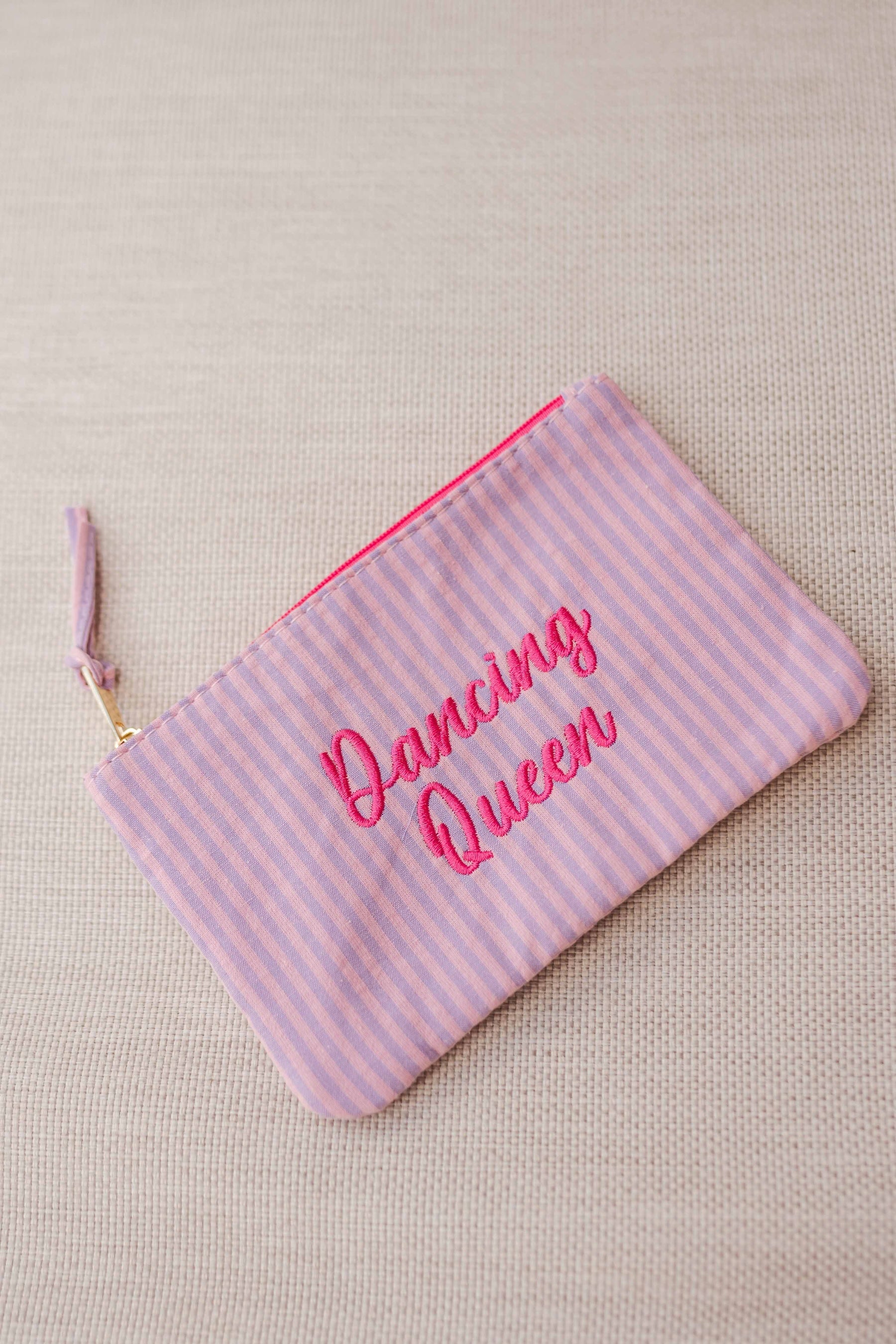 Mauve and Pink Dancing Queen Pouch