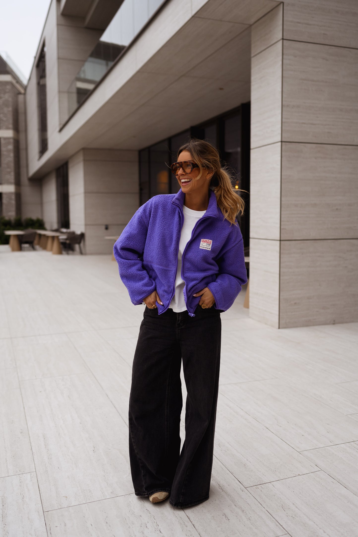 Mauve Sevan Fleece Jacket