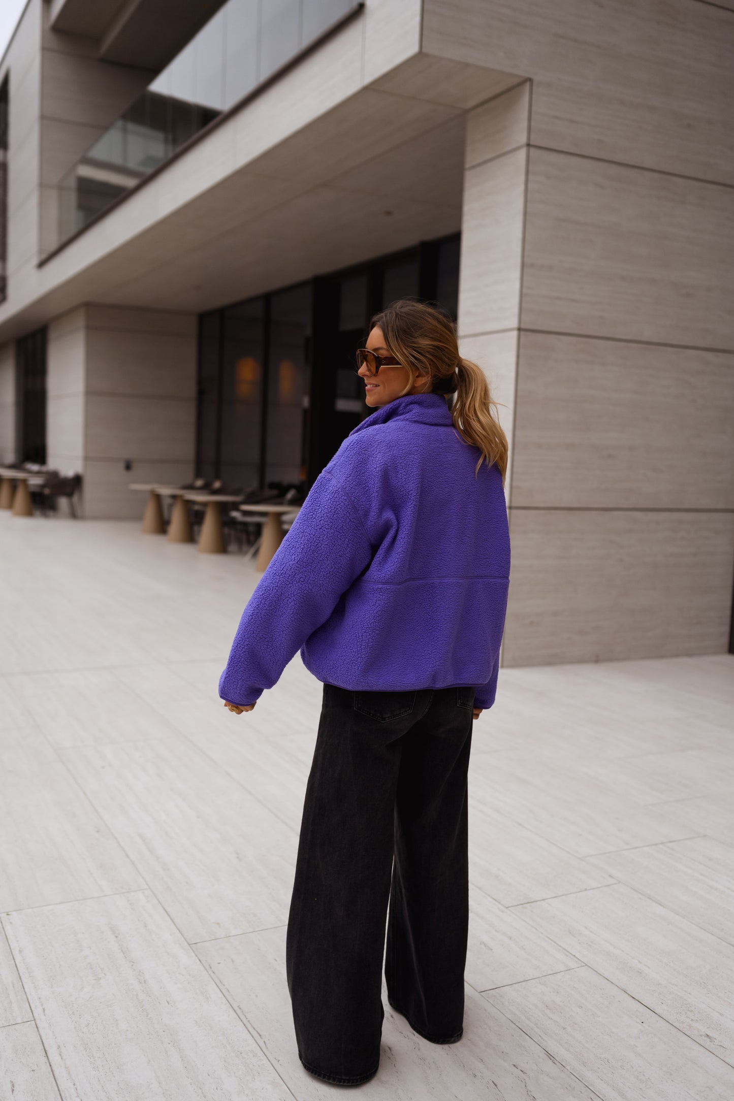 Mauve Sevan Fleece Jacket