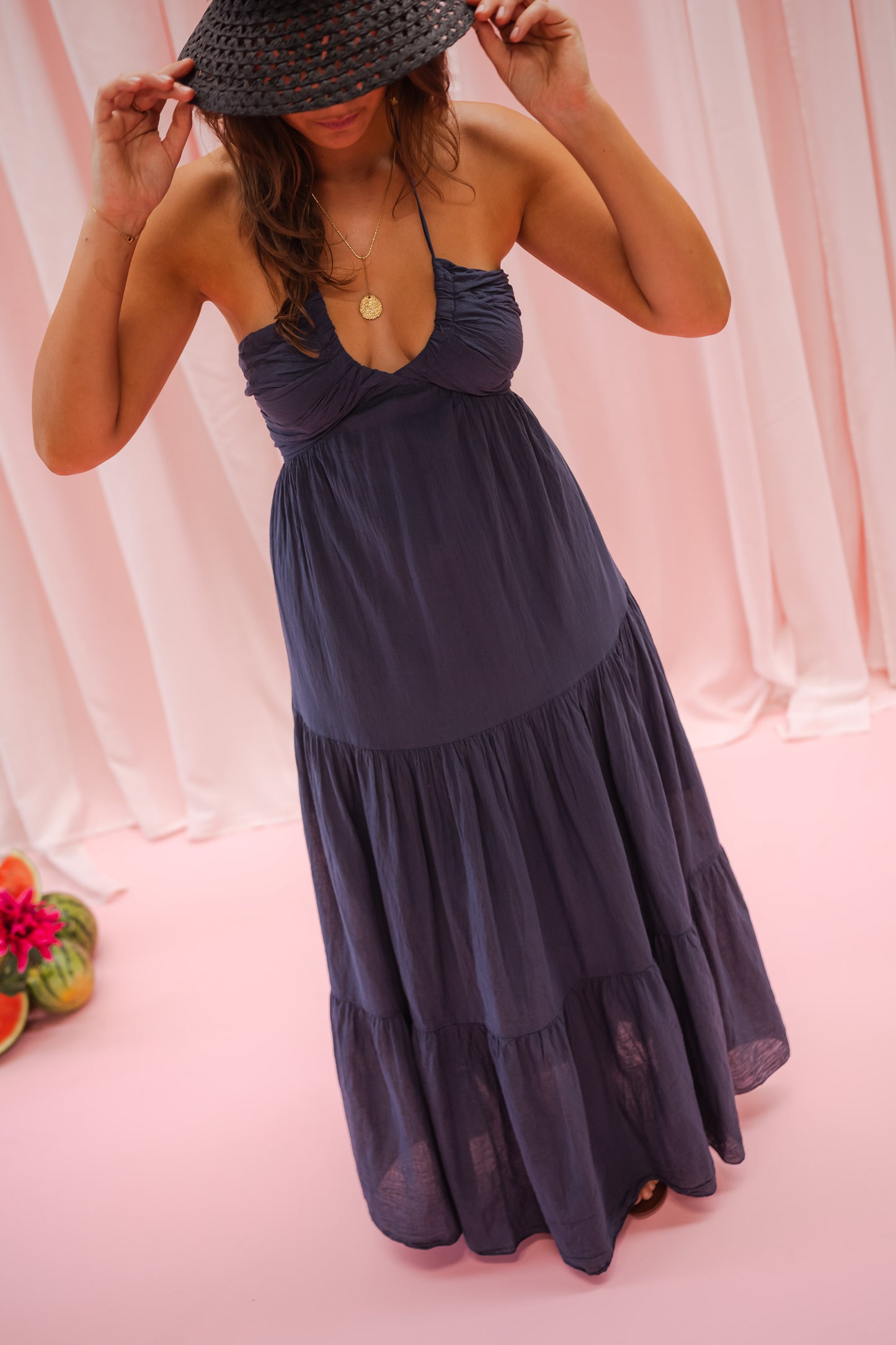 Midnight Blue Lally Dress
