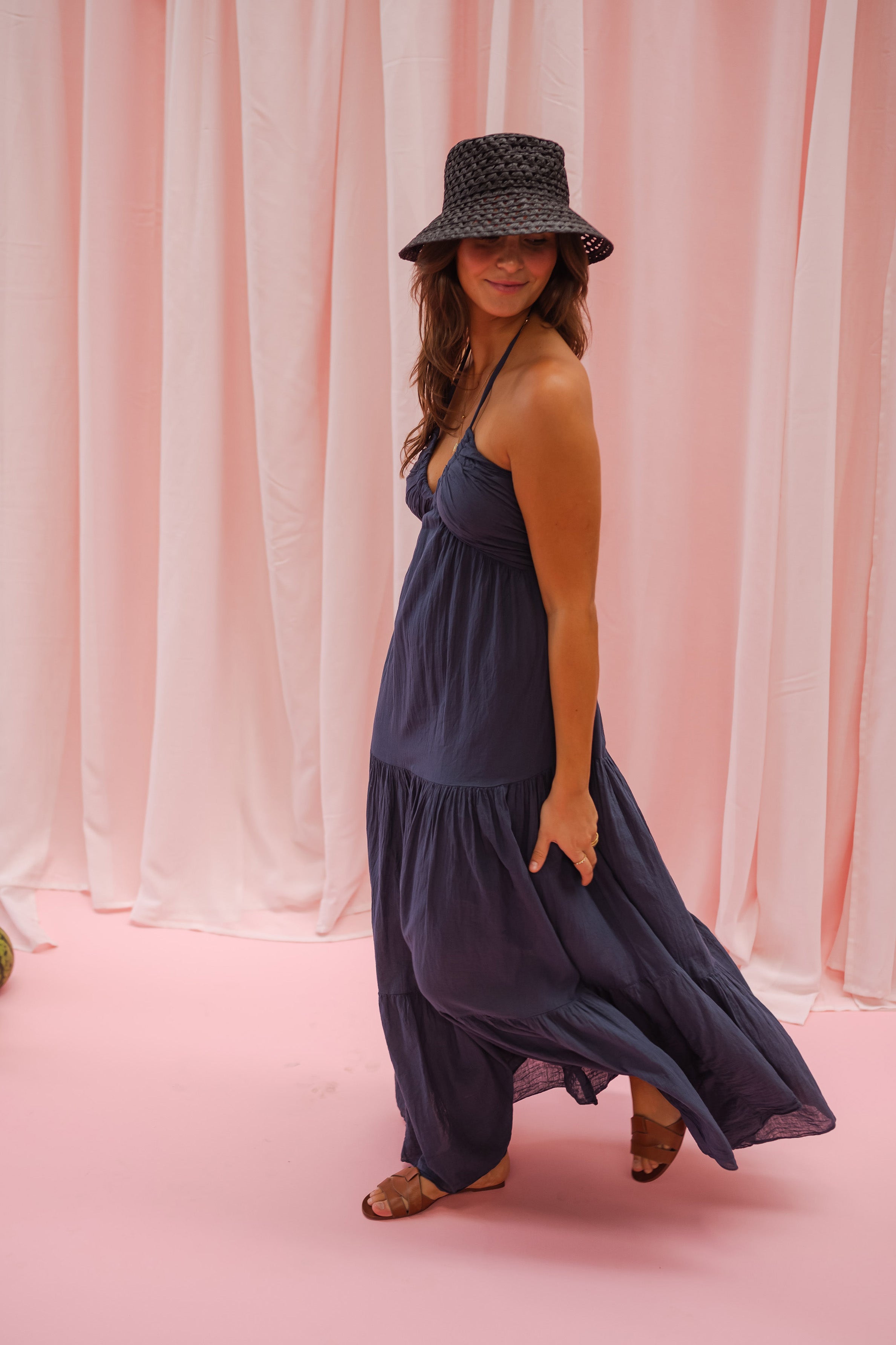 Midnight Blue Lally Dress