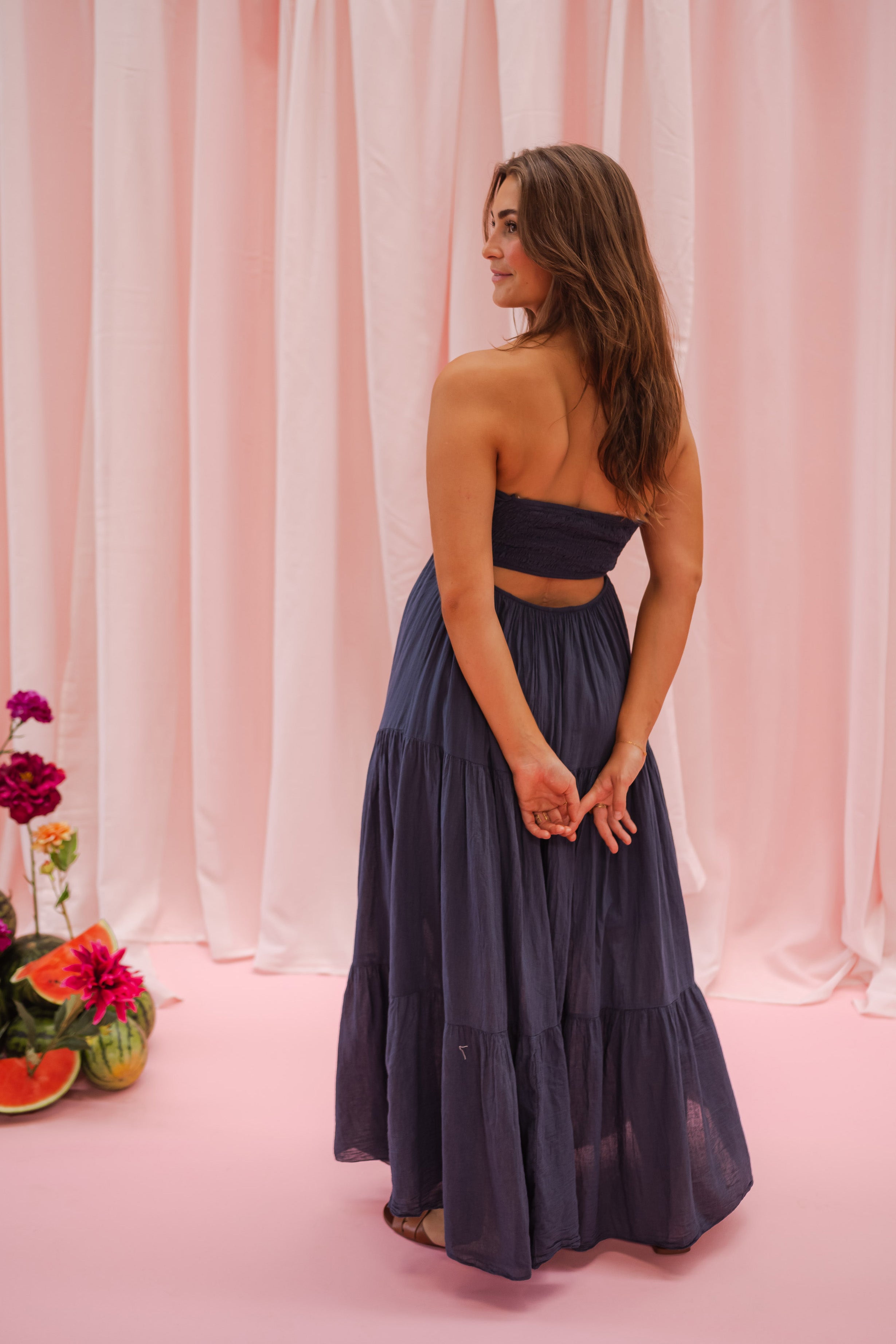 Midnight Blue Lally Dress