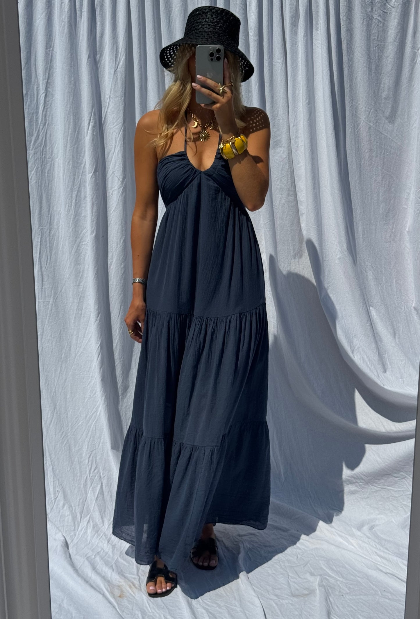 Midnight Blue Lally Dress