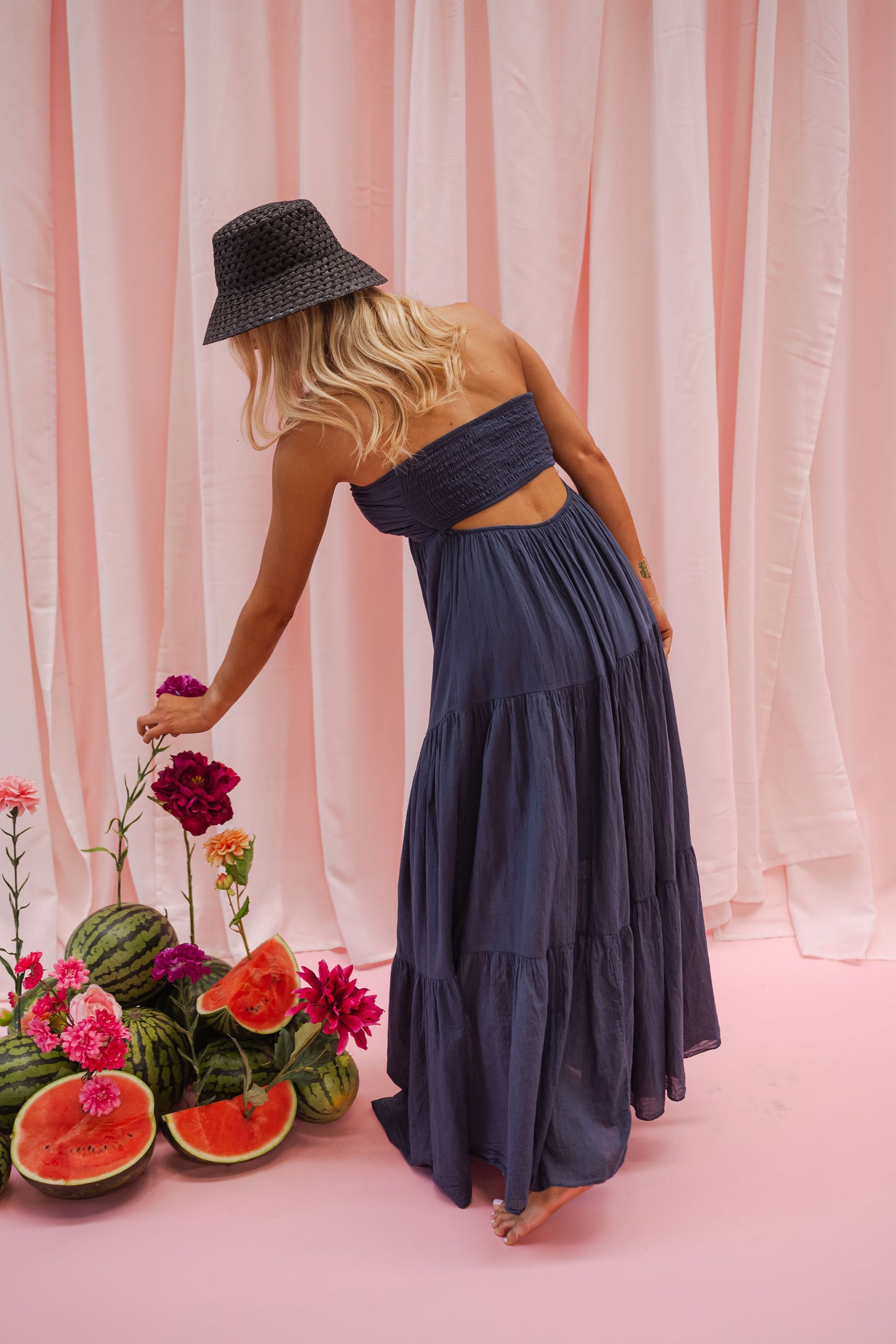 Midnight Blue Lally Dress