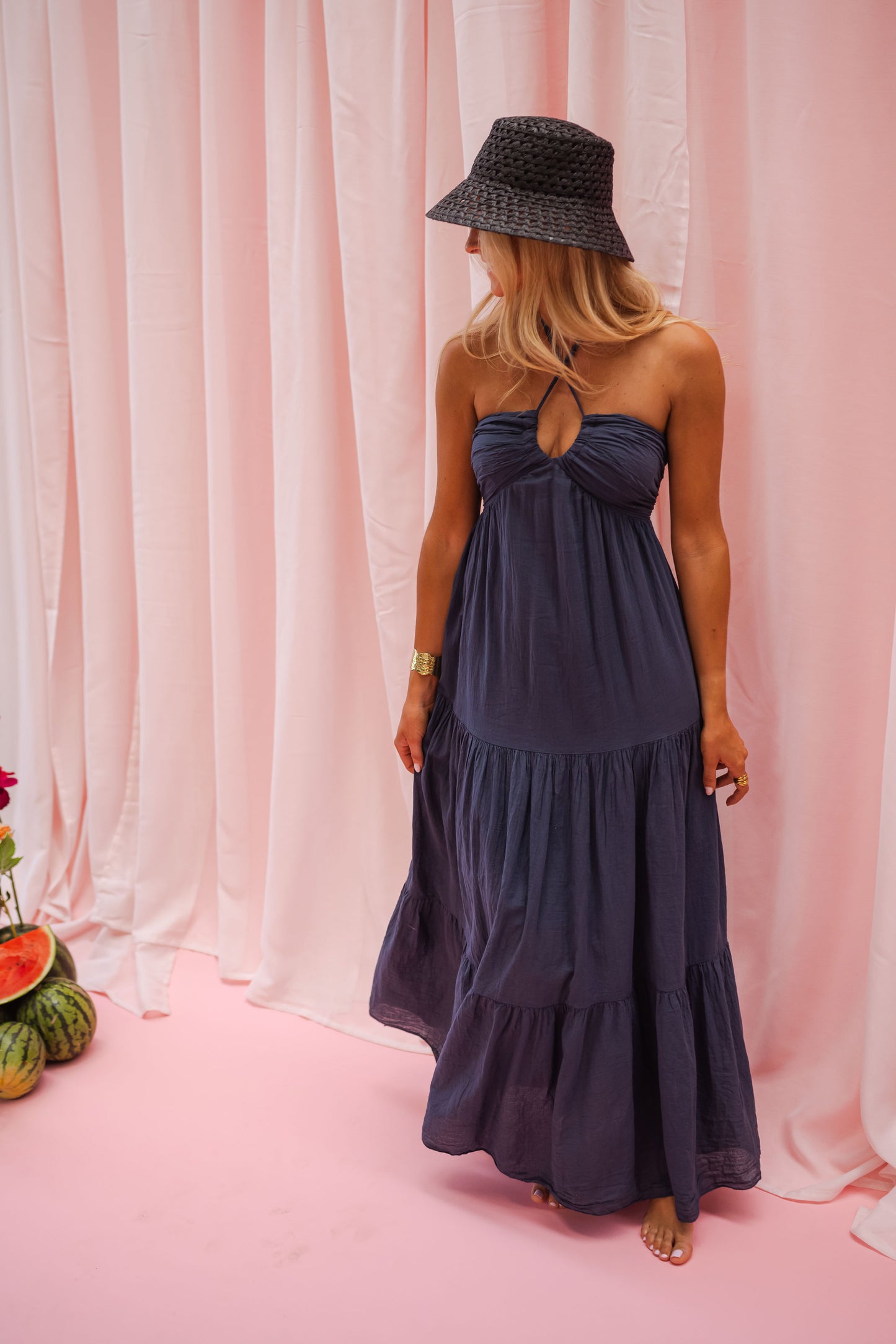 Midnight Blue Lally Dress