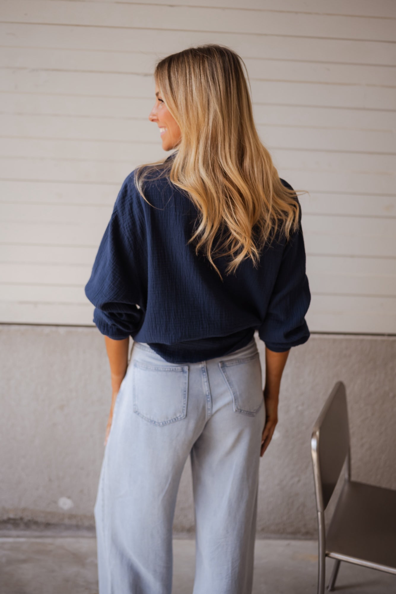 Midnight Blue Susanna Shirt