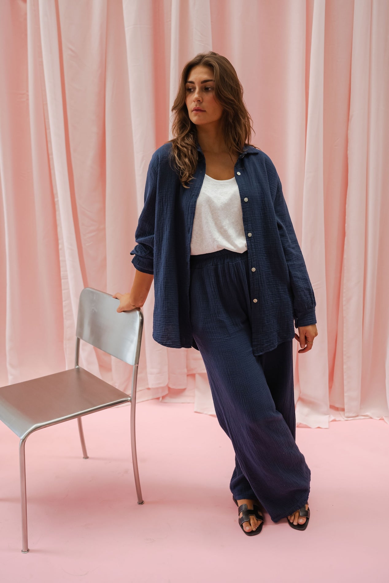 Midnight Blue Susanna Shirt