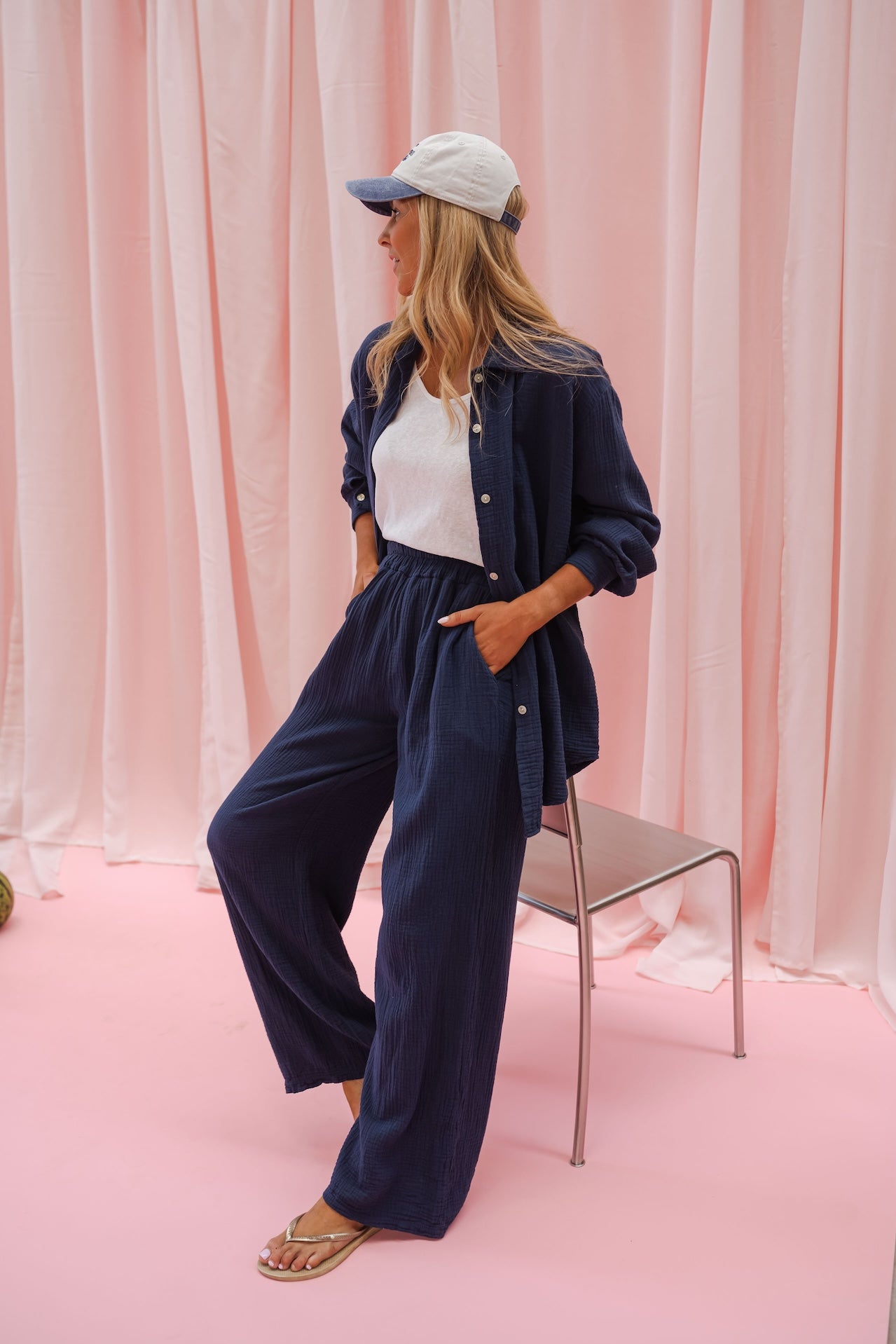 Midnight Blue Susanna Shirt