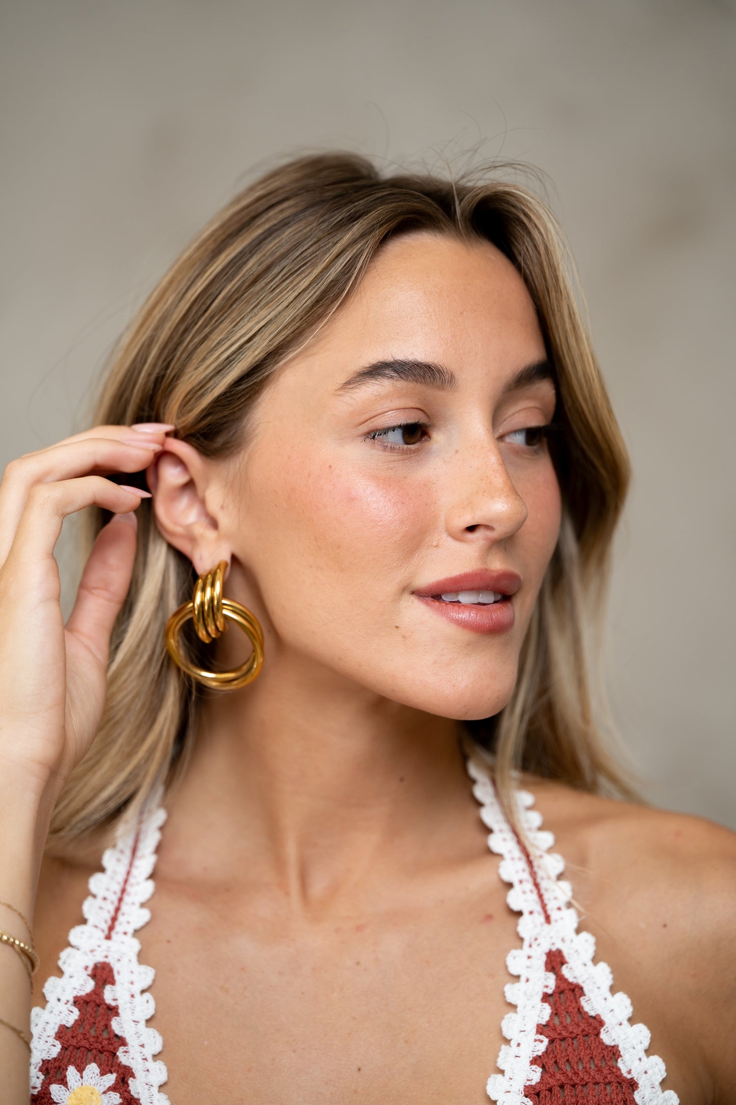 Golden Mora Earrings