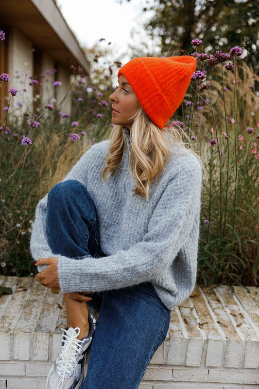 Orange Sama Beanie
