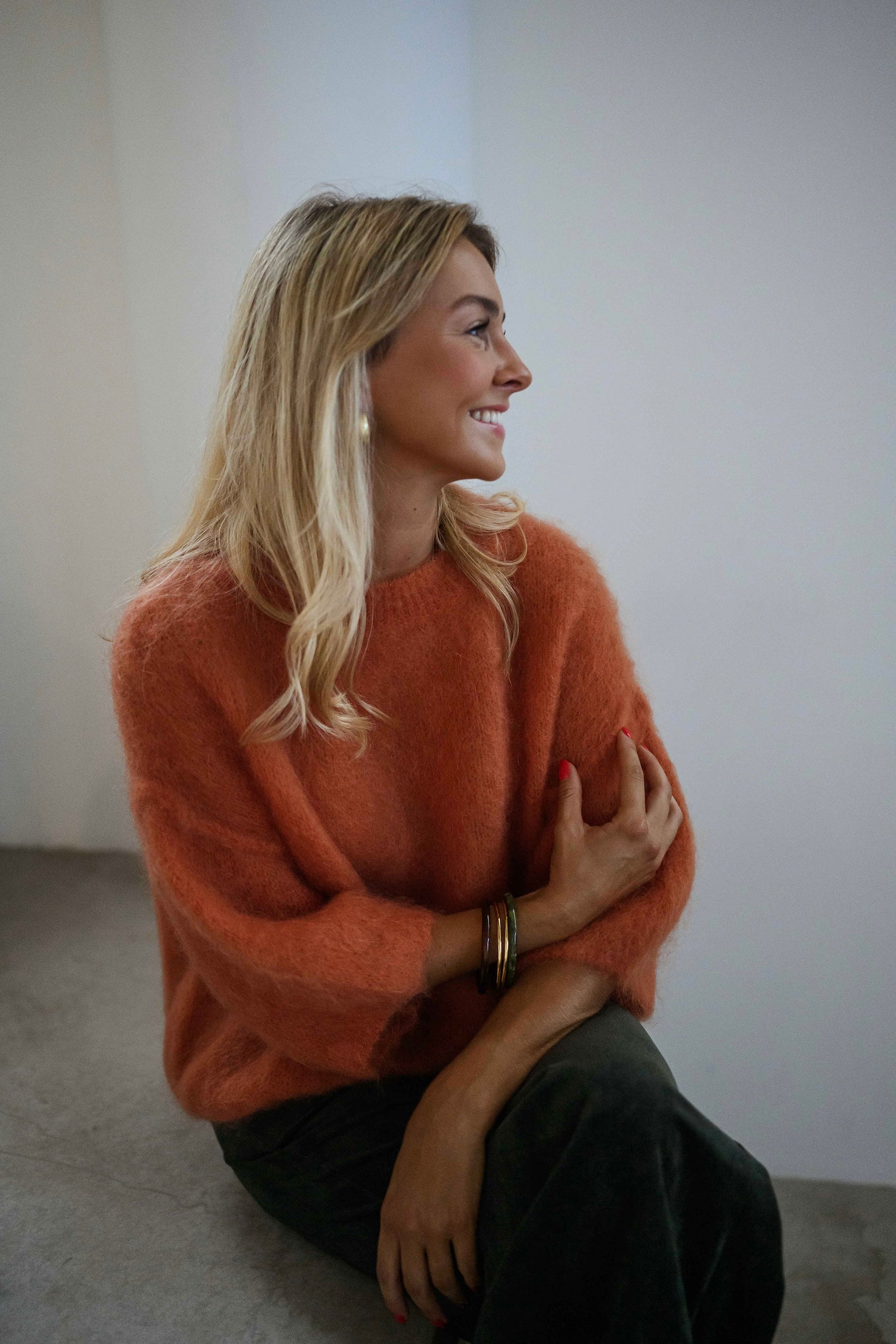 Orange Samia Sweater