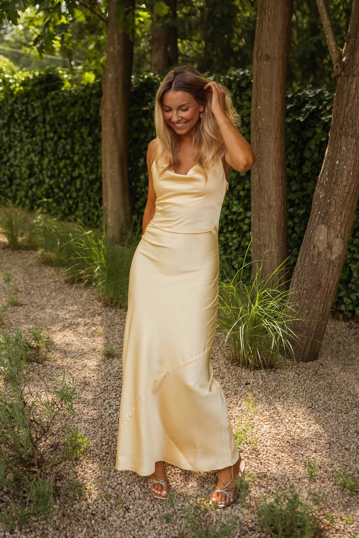 Pale Yellow Laura Dress