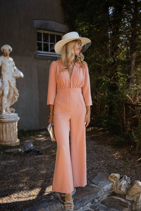 Peach Enora Jumpsuit