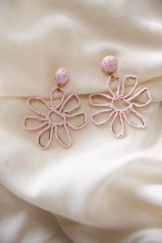 Pink Anik Earrings